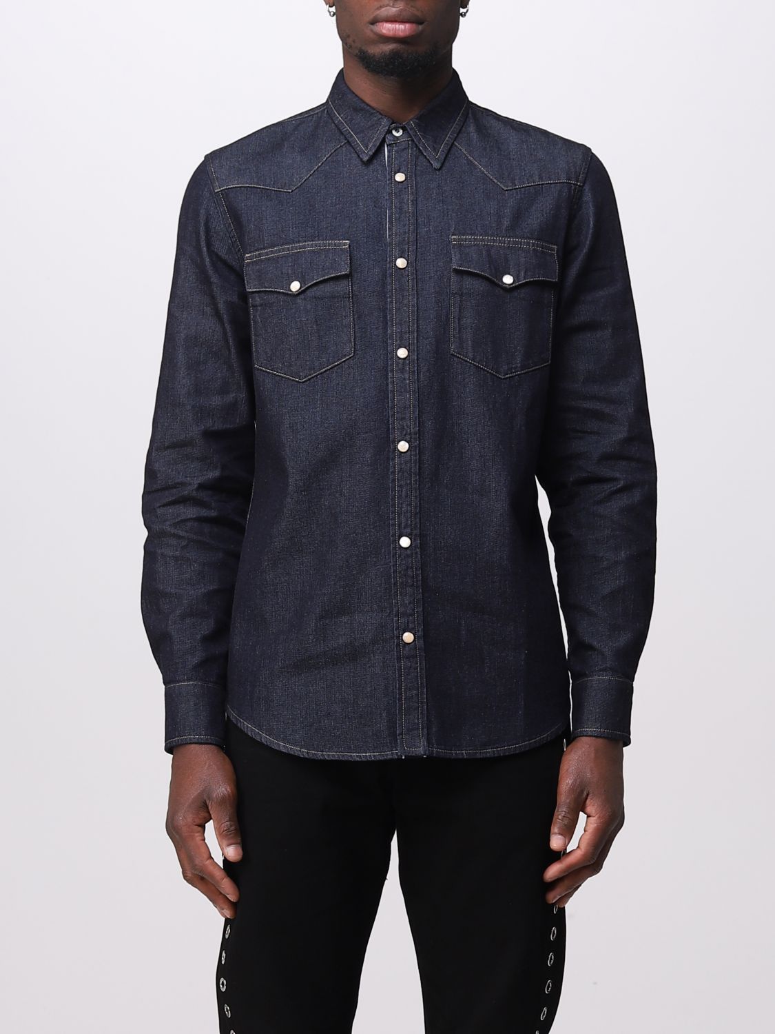 Alexander McQueen Shirt ALEXANDER MCQUEEN Men colour Blue