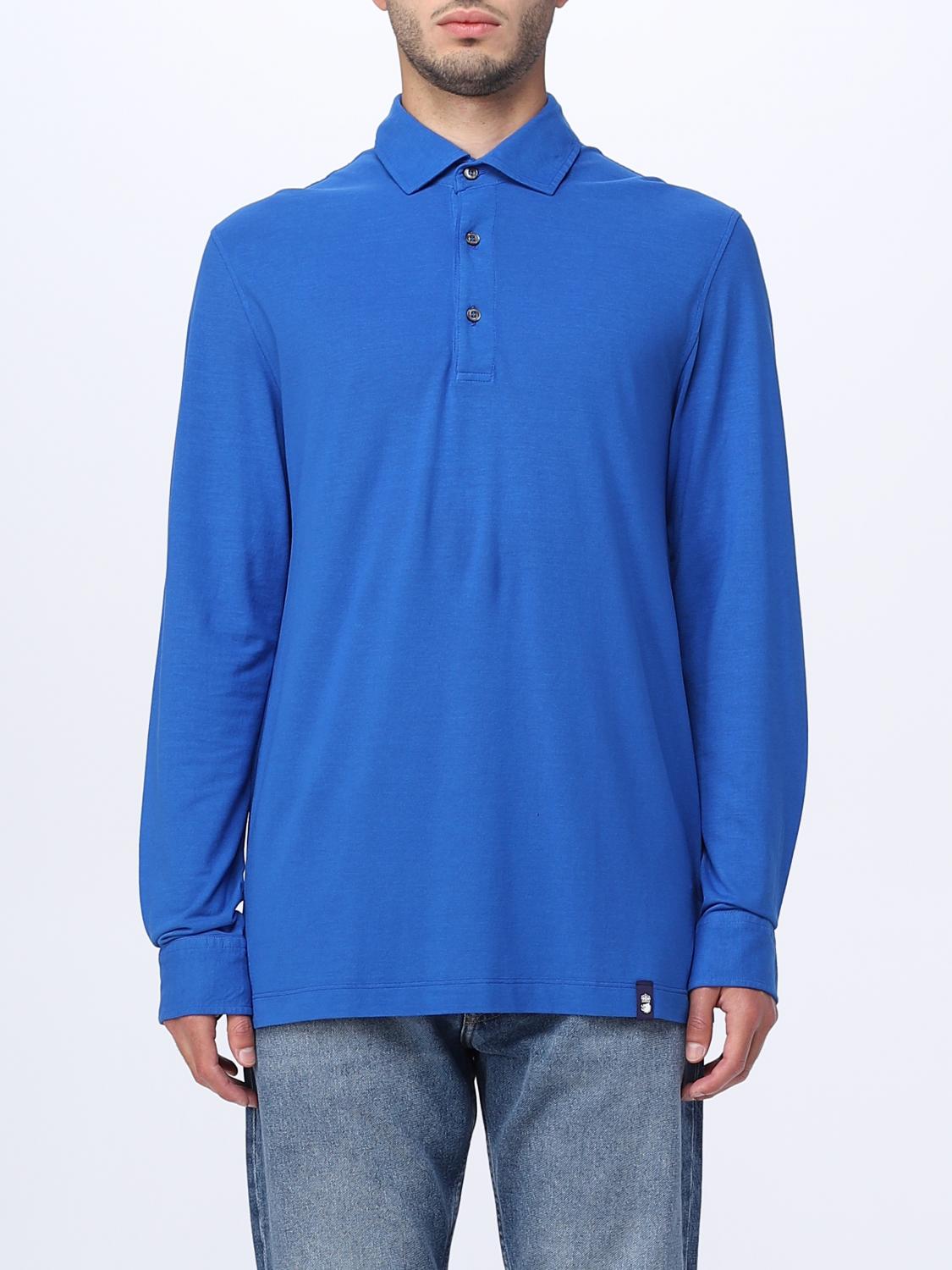 Drumohr Polo Shirt DRUMOHR Men colour Blue