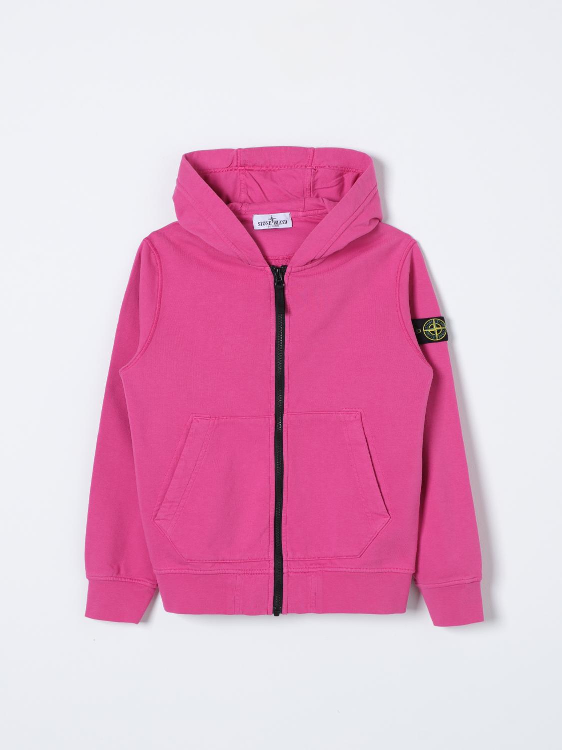 Stone Island Junior Sweater STONE ISLAND JUNIOR Kids color Fuchsia