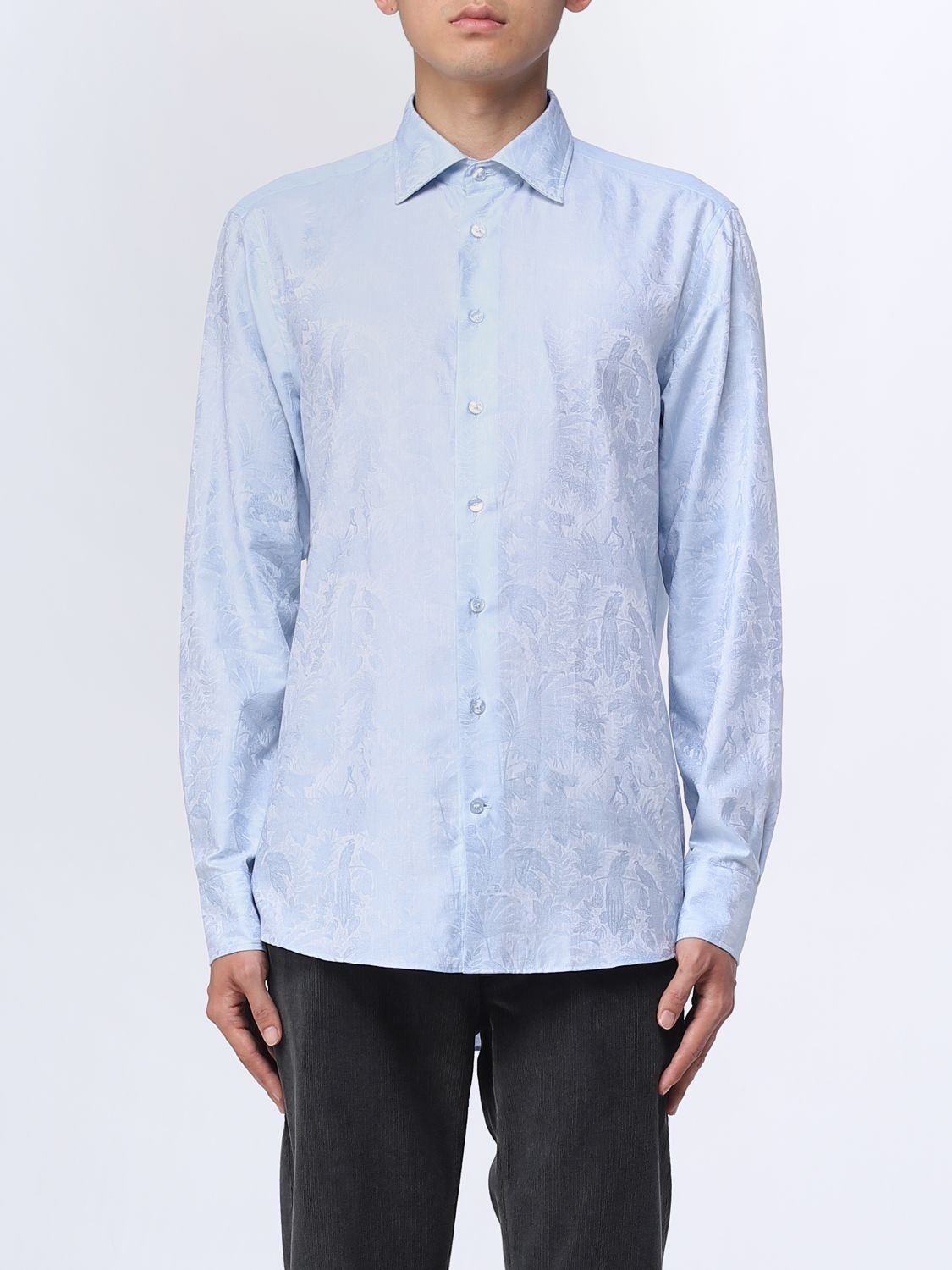 Etro Shirt ETRO Men colour Gnawed Blue