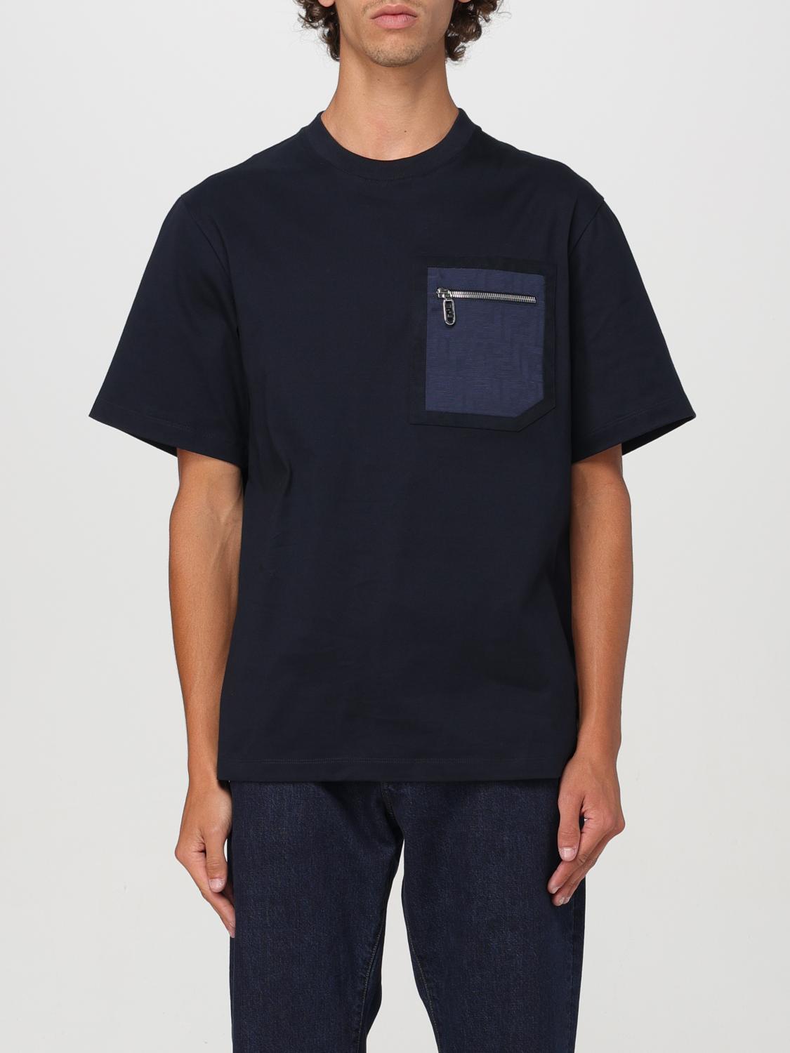 FENDI T-Shirt FENDI Men color Blue