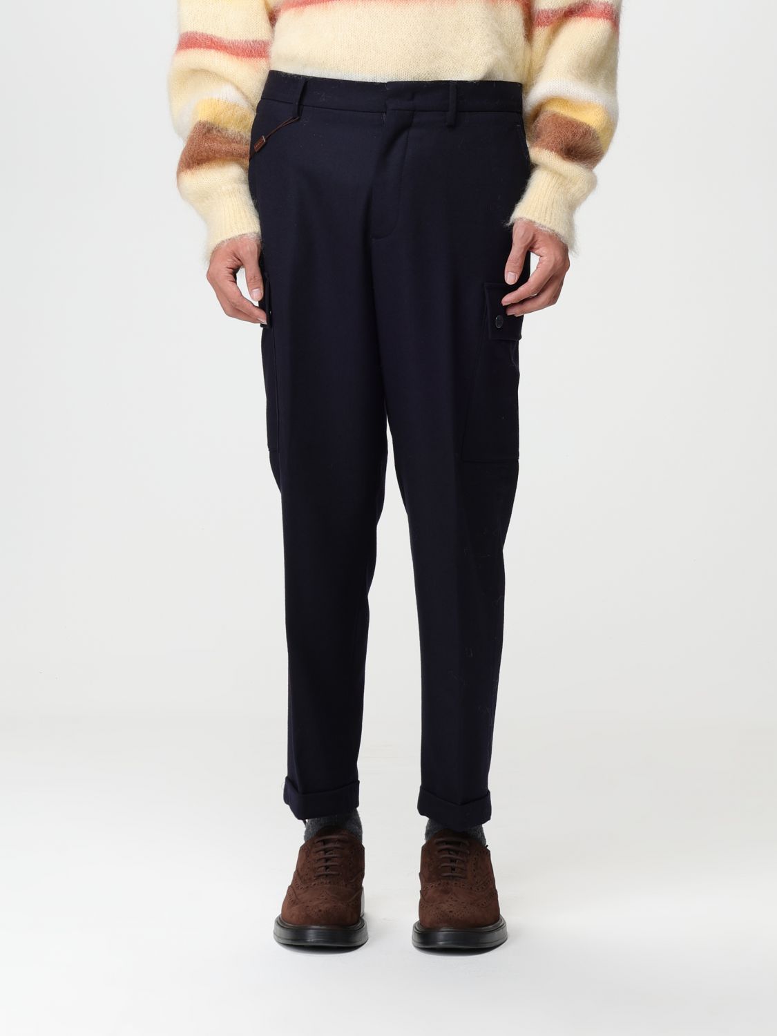 Etro Trousers ETRO Men colour Blue