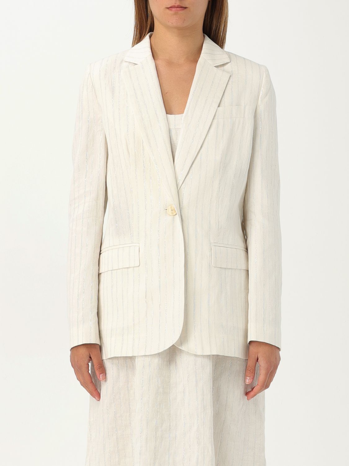 Twinset Jacket TWINSET Woman colour White