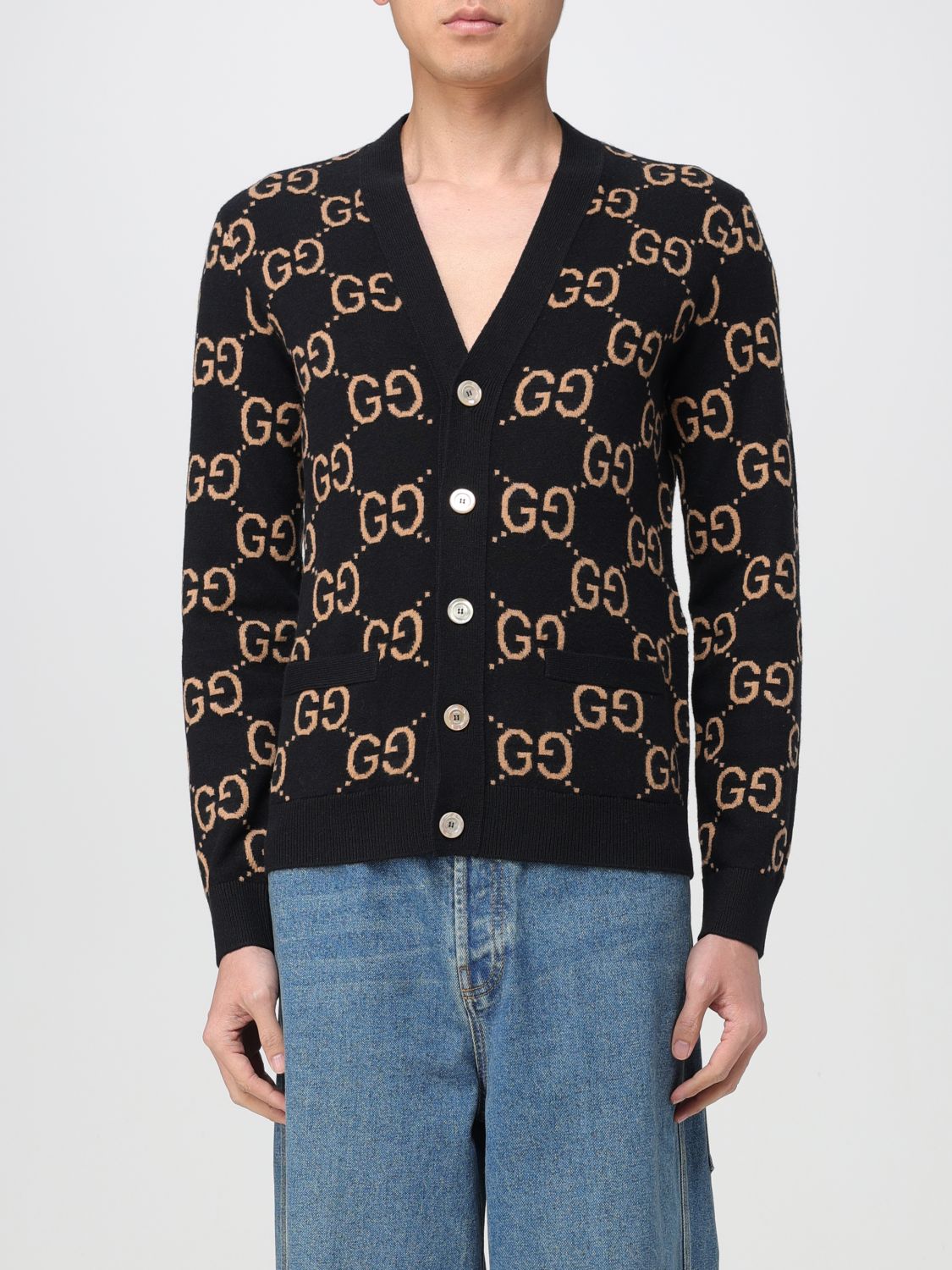 Gucci Cardigan GUCCI Men colour Black