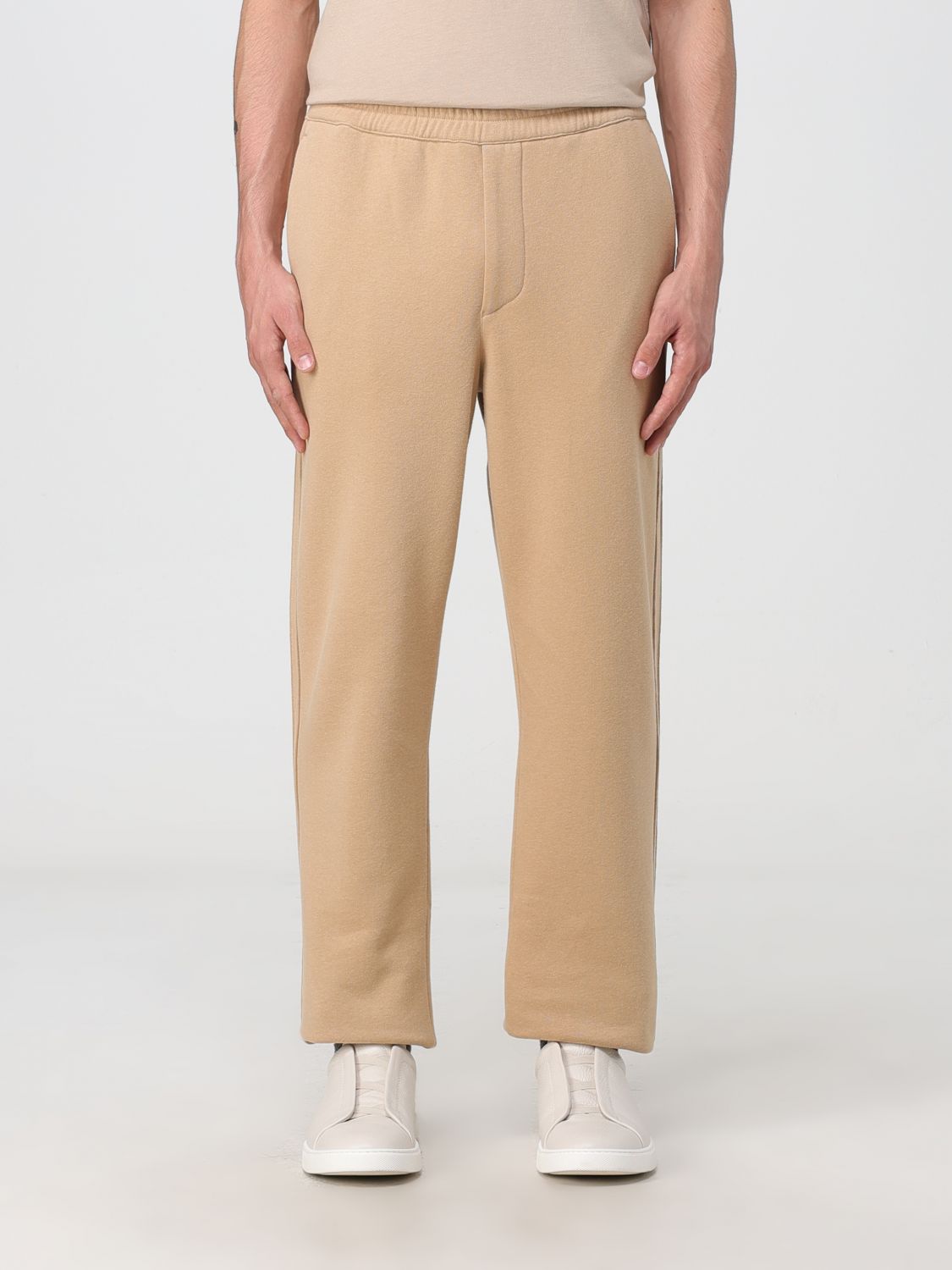 zegna Trousers ZEGNA Men colour Sand