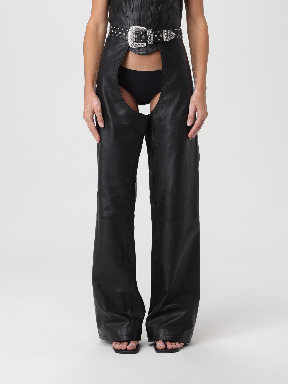 Moschino Jeans Trousers MOSCHINO JEANS Woman colour Black