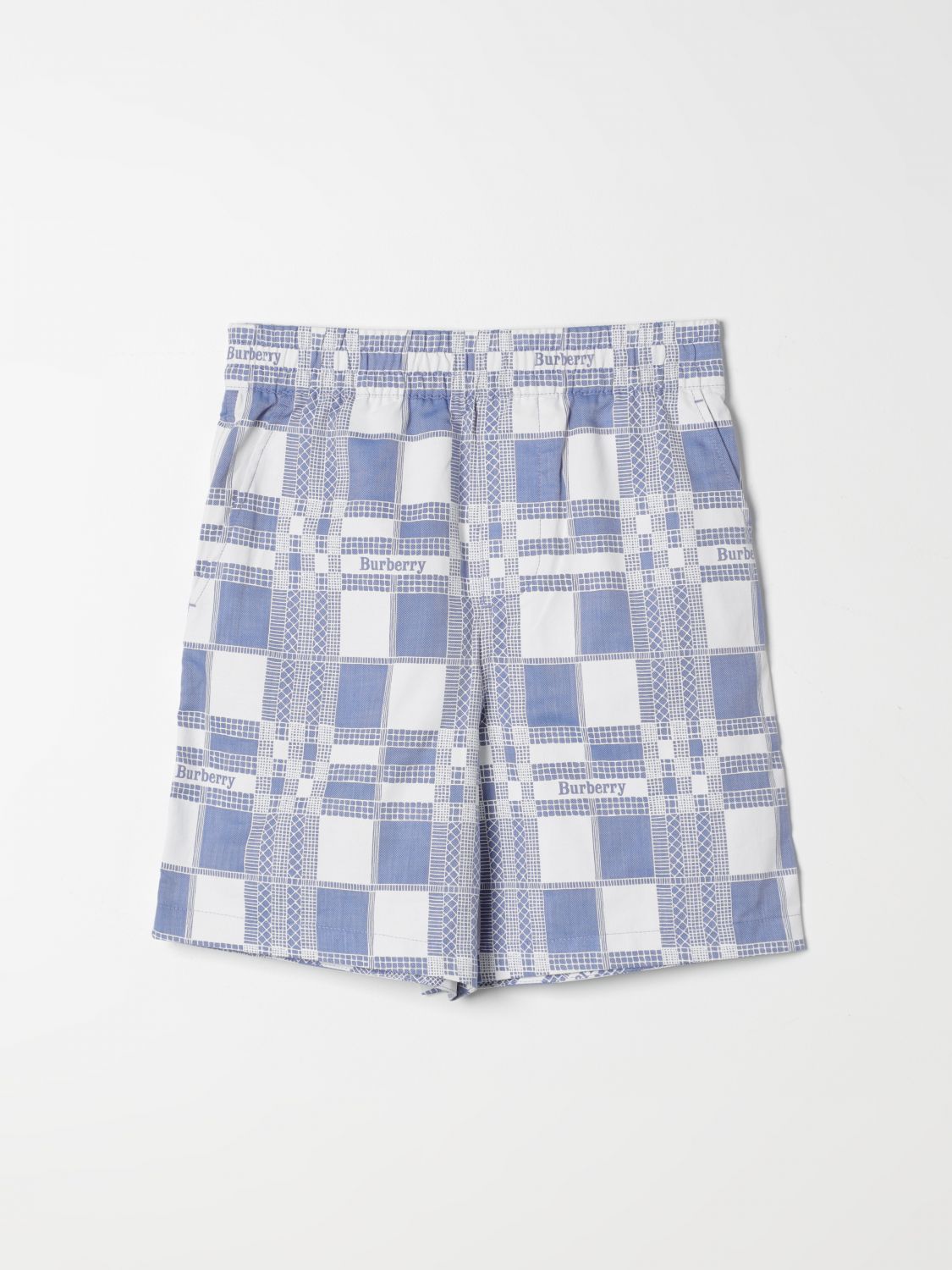 Burberry Kids Shorts BURBERRY KIDS Kids colour Blue