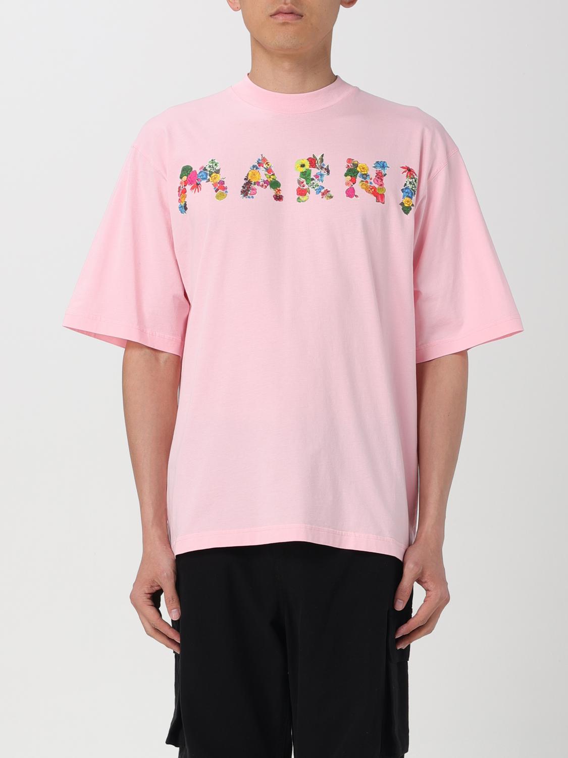 Marni T-Shirt MARNI Men colour Pink