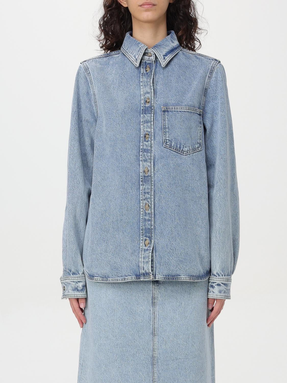 Toteme Shirt TOTEME Woman color Denim