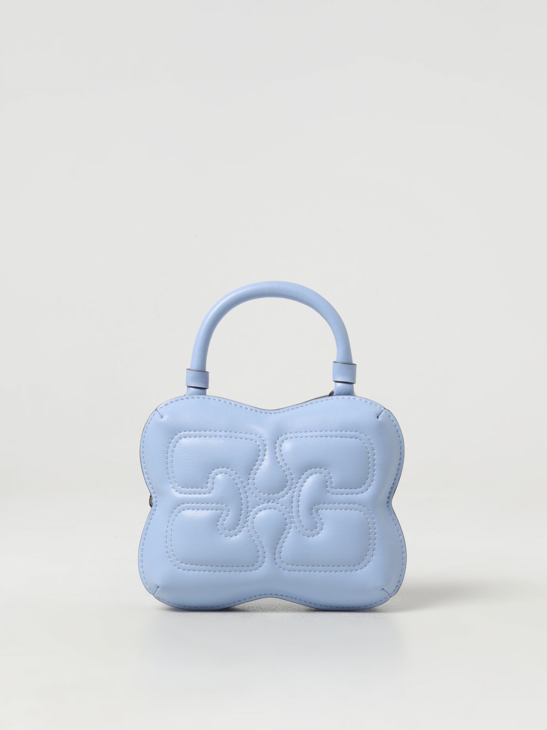 Ganni Mini Bag GANNI Woman colour Gnawed Blue