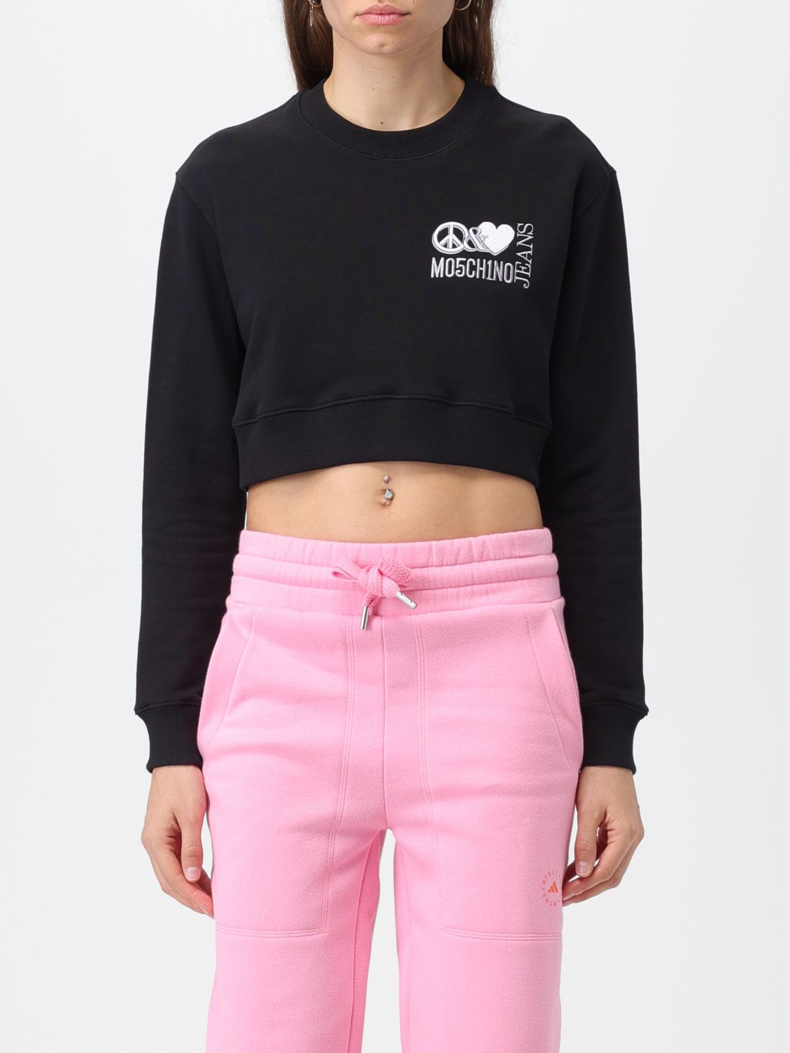 Moschino Jeans Sweatshirt MOSCHINO JEANS Woman colour Black