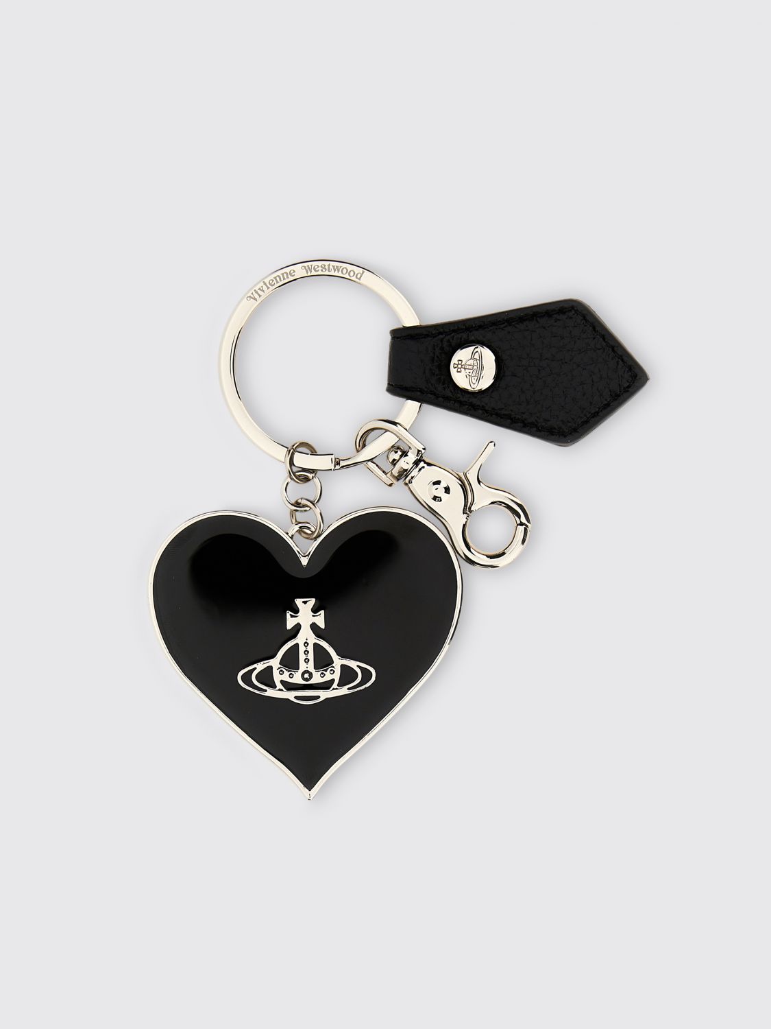 Vivienne Westwood Keyring VIVIENNE WESTWOOD Woman colour Black