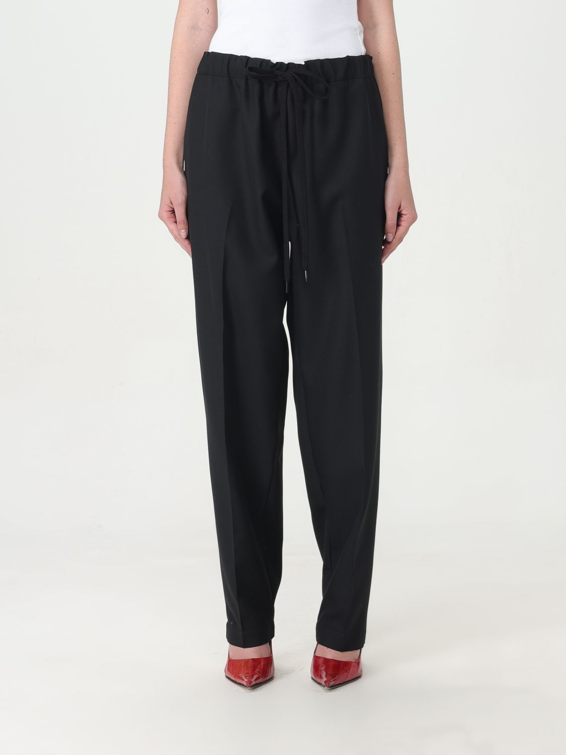 MM6 Maison Margiela Trousers MM6 MAISON MARGIELA Woman colour Black