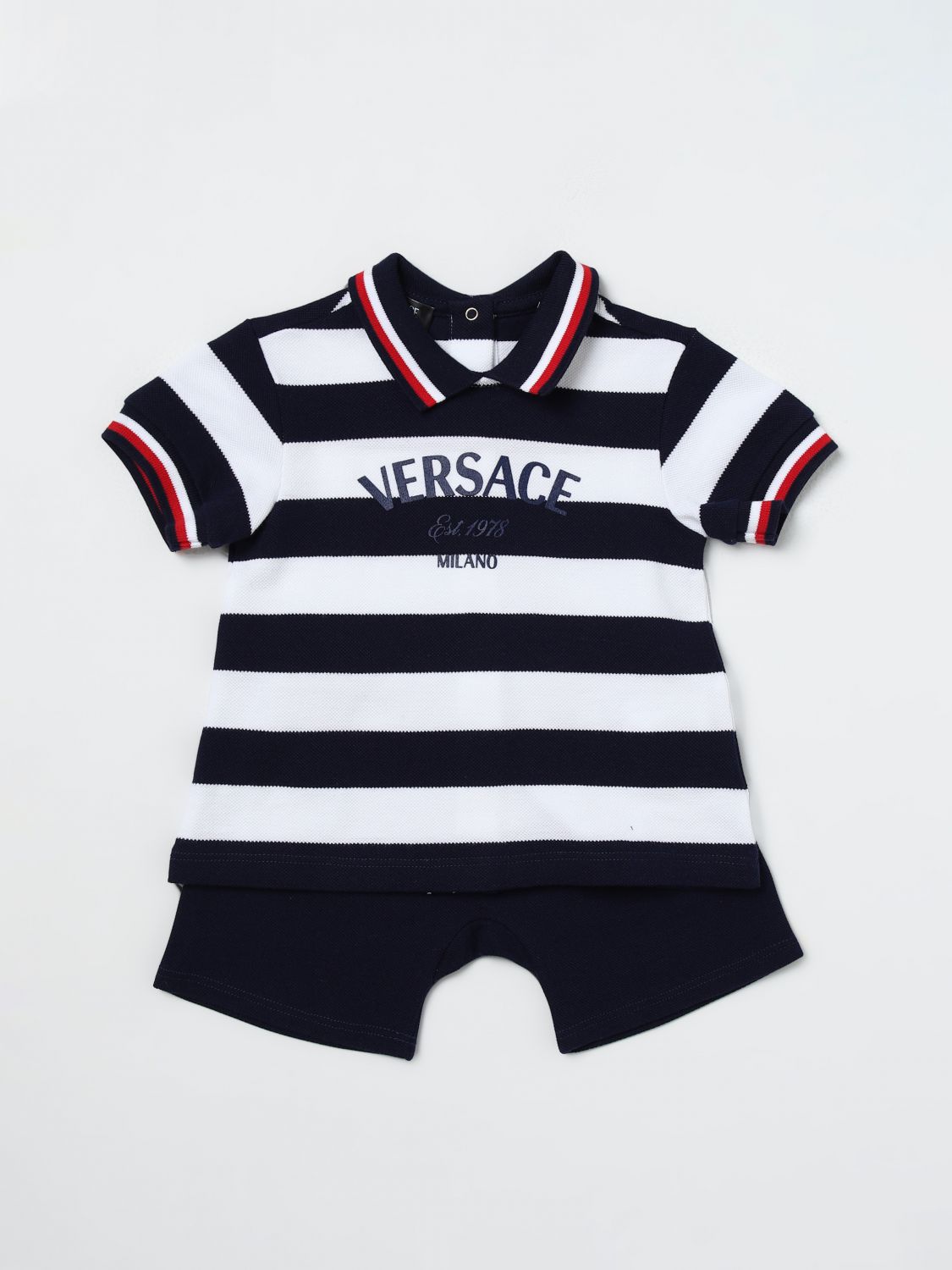 Versace Romper VERSACE Kids color Blue