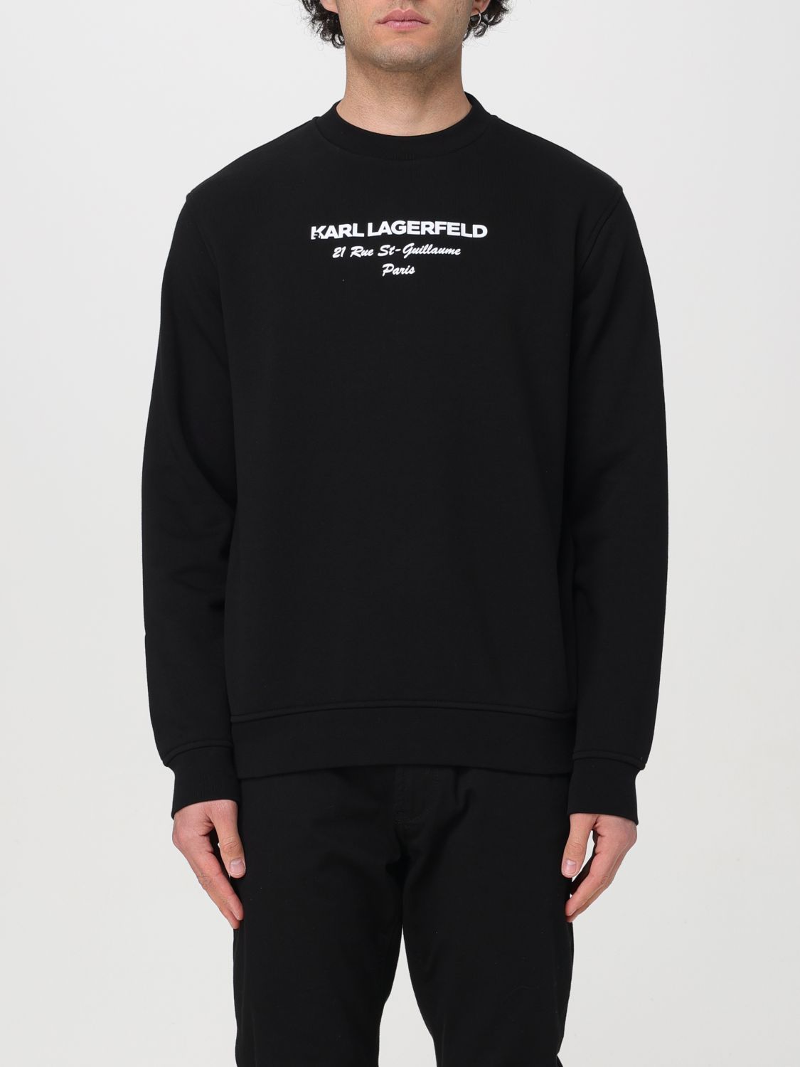 Karl Lagerfeld Sweater KARL LAGERFELD Men color Black