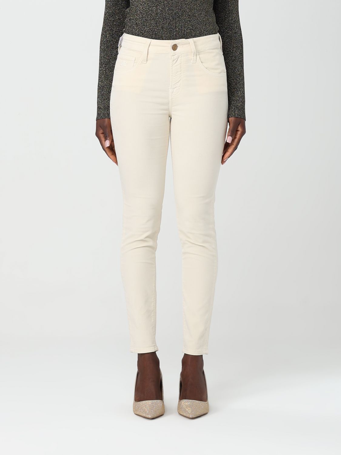 Jacob Cohën Trousers JACOB COHEN Woman colour Yellow Cream