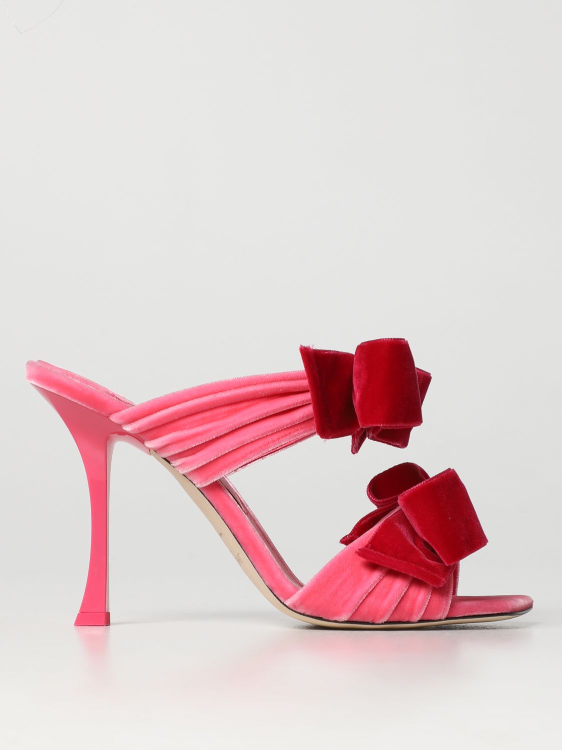 Jimmy Choo Heeled Sandals JIMMY CHOO Woman colour Fuchsia