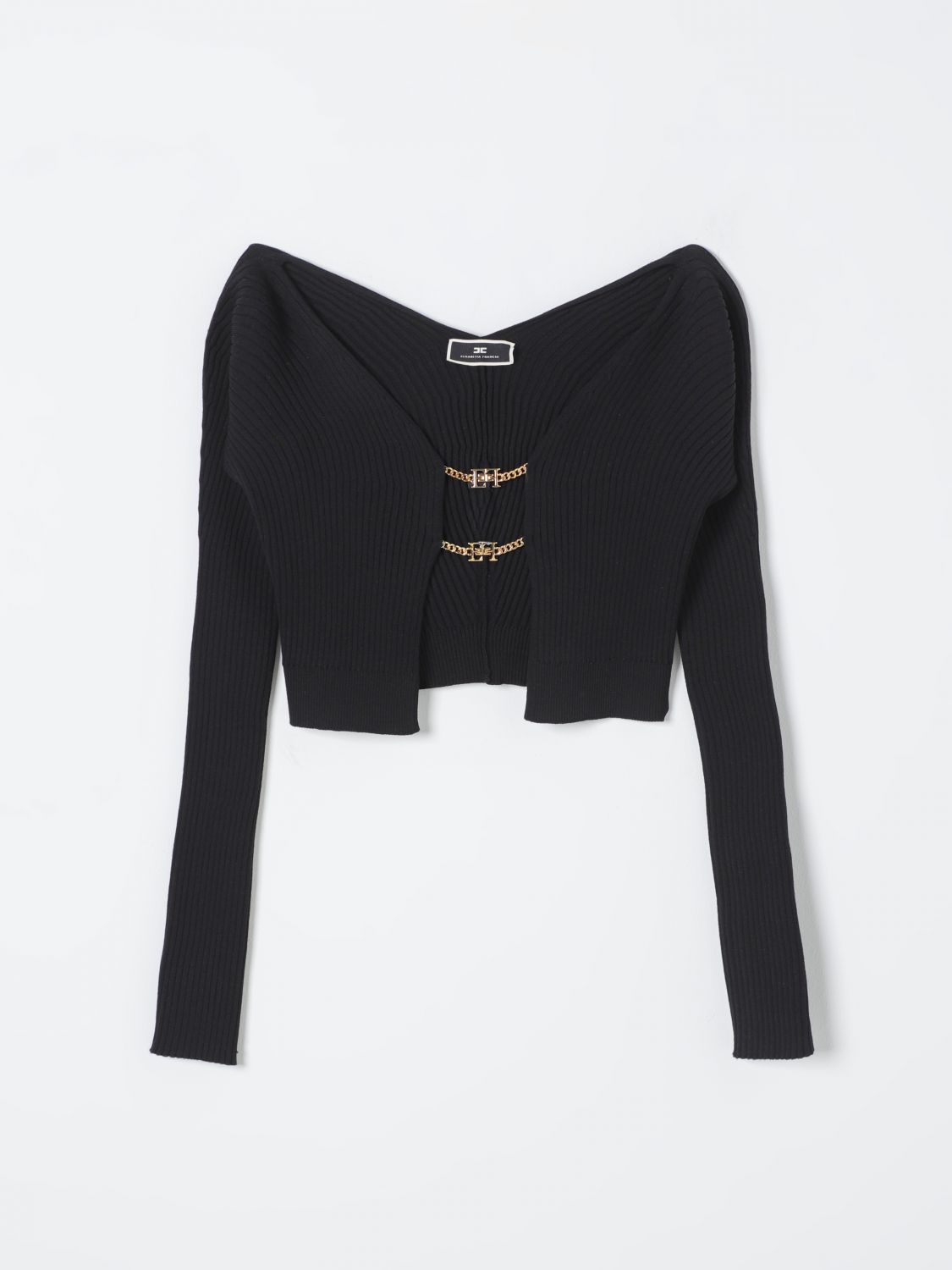 Elisabetta Franchi Sweater ELISABETTA FRANCHI Woman color Black