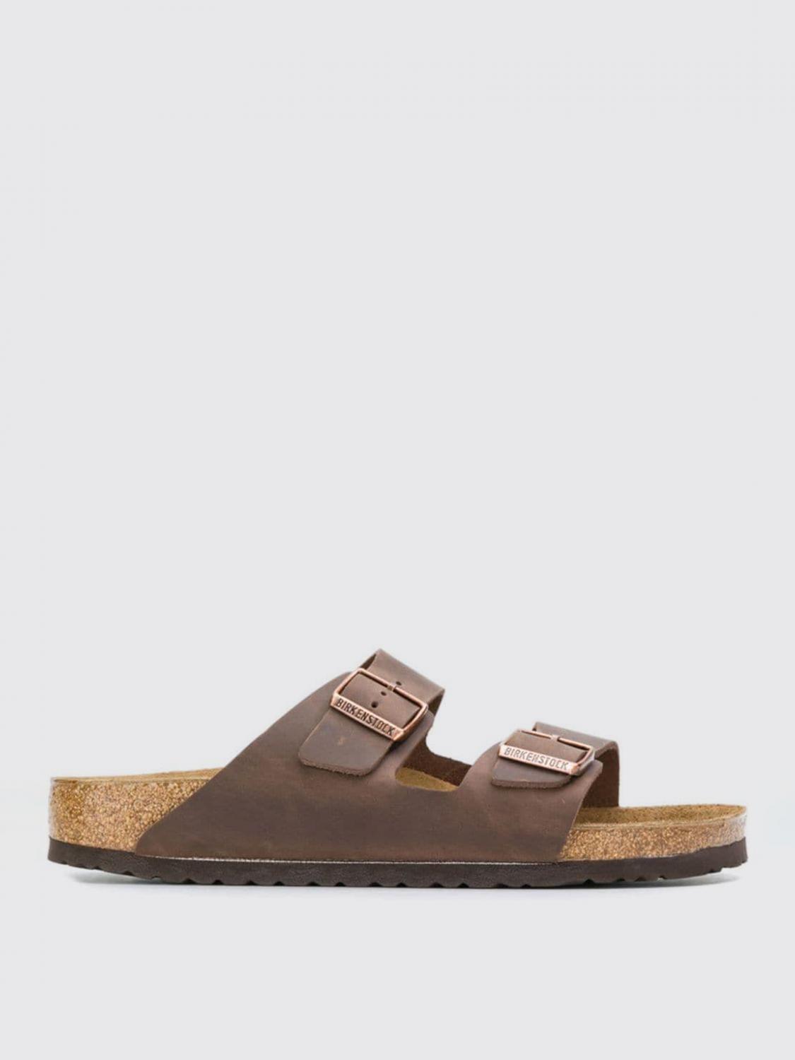 Birkenstock Flat Sandals BIRKENSTOCK Woman colour Dark