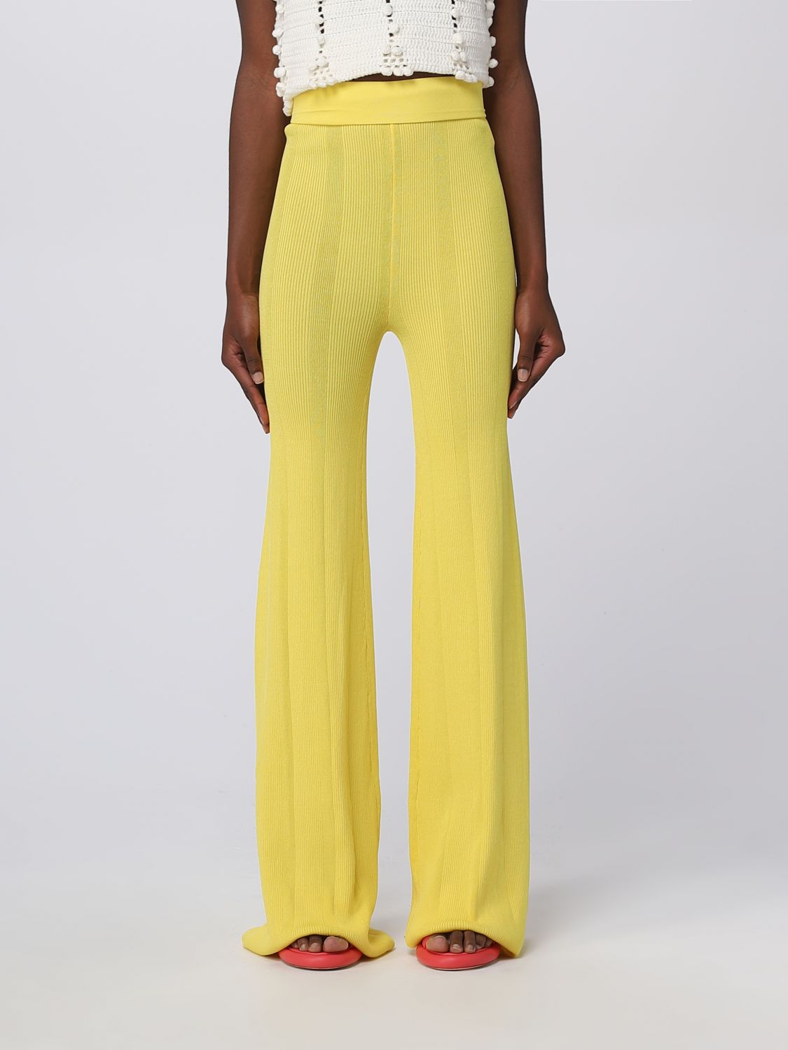 Remain Trousers REMAIN Woman colour Yellow
