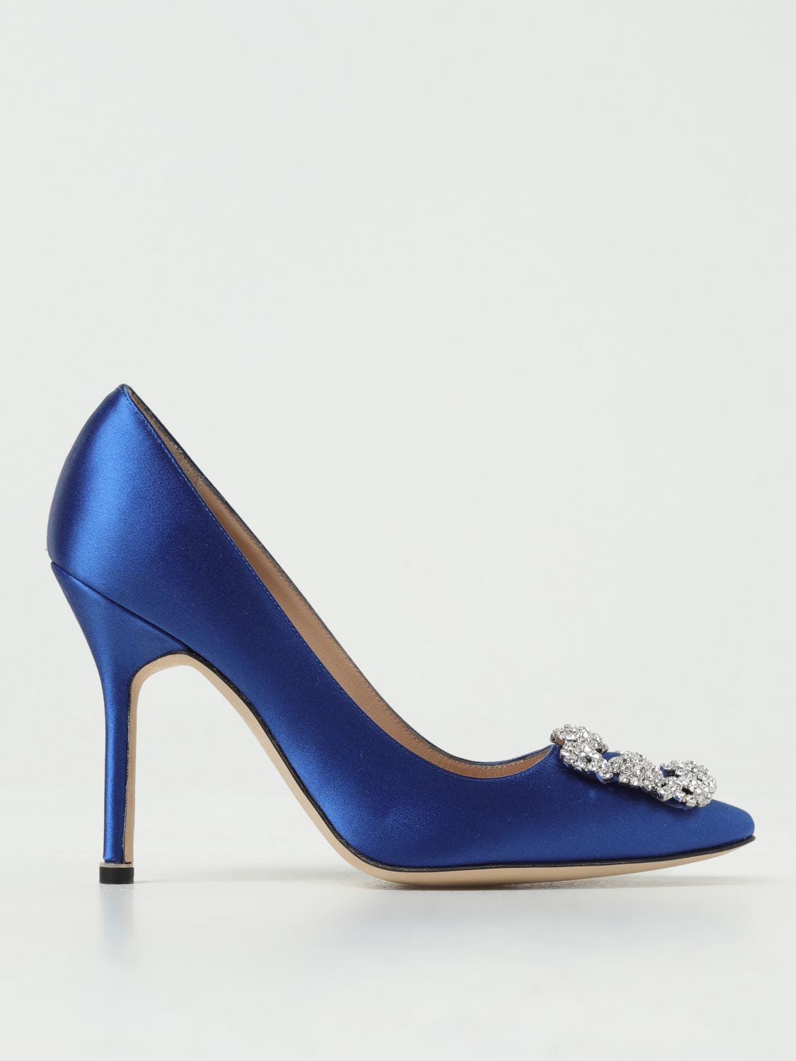 Manolo Blahnik Court Shoes MANOLO BLAHNIK Woman colour Blue