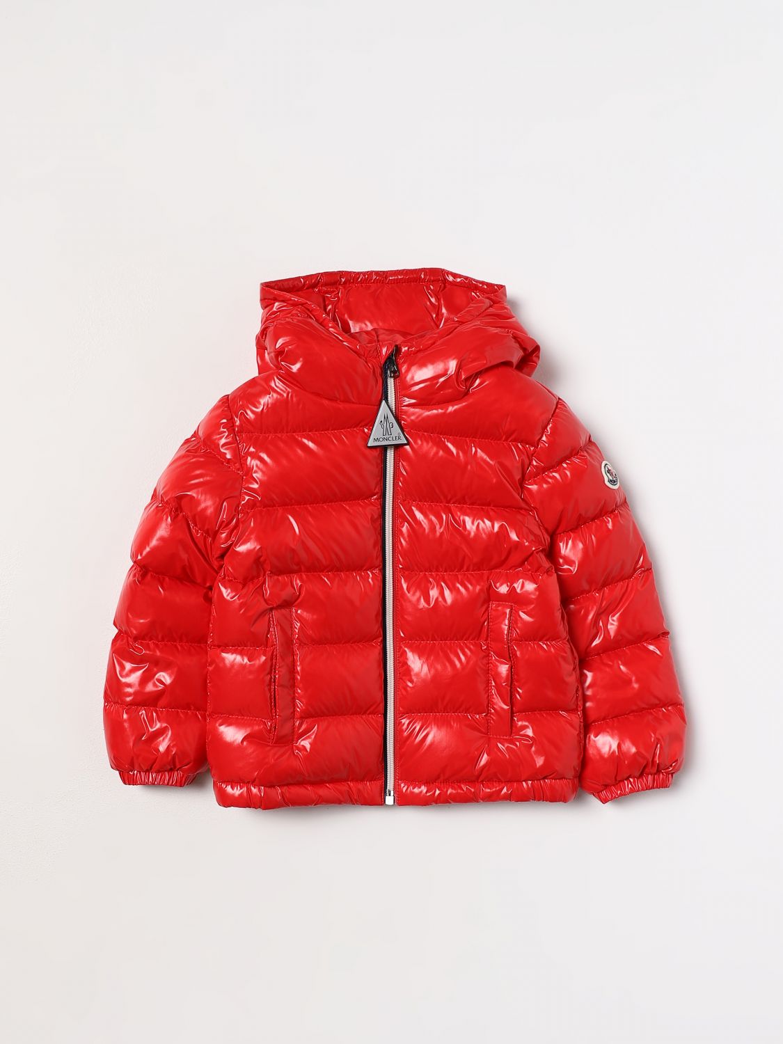 Moncler Jacket MONCLER Kids colour Red