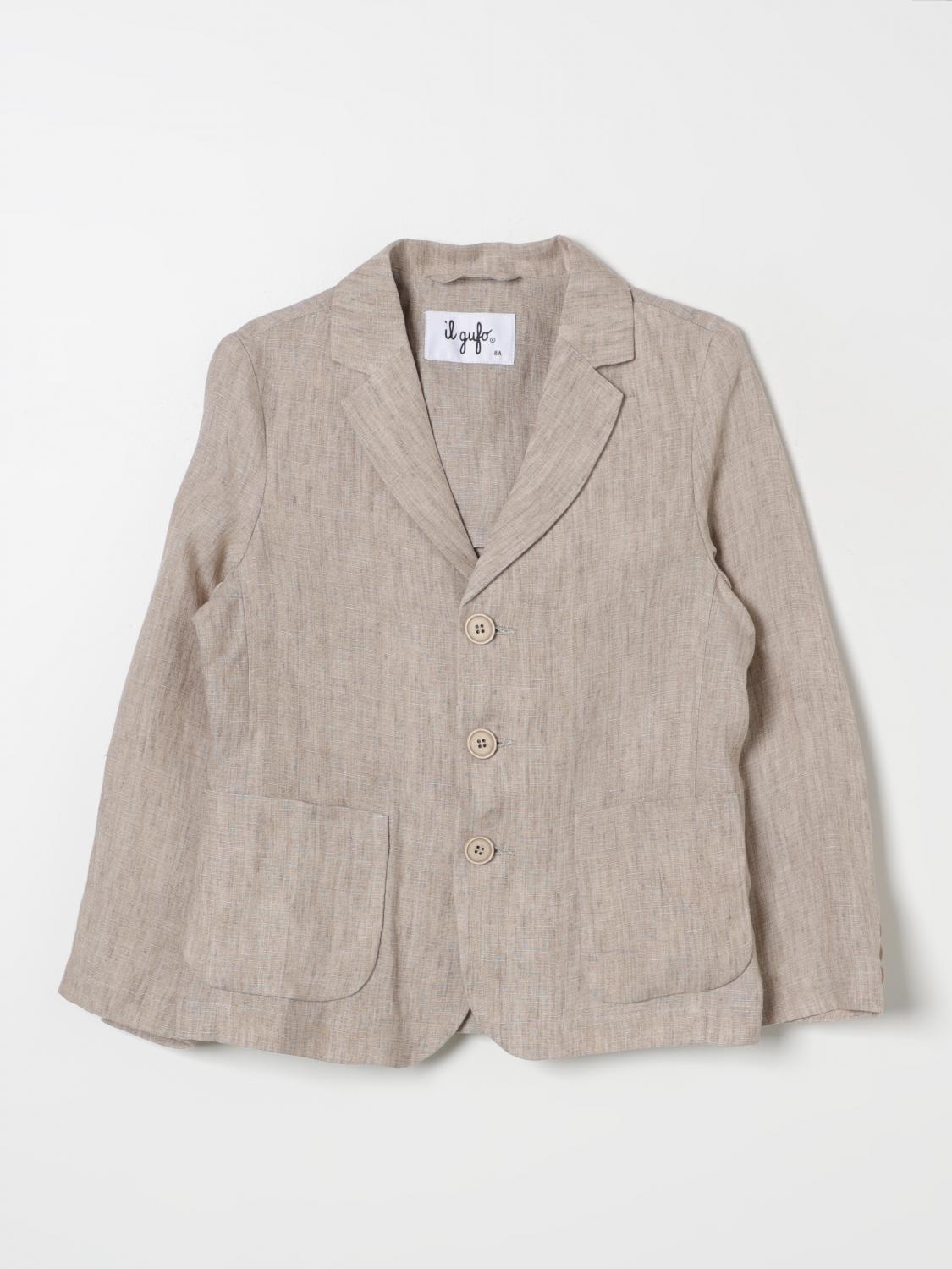 Il Gufo Jacket IL GUFO Kids color Beige