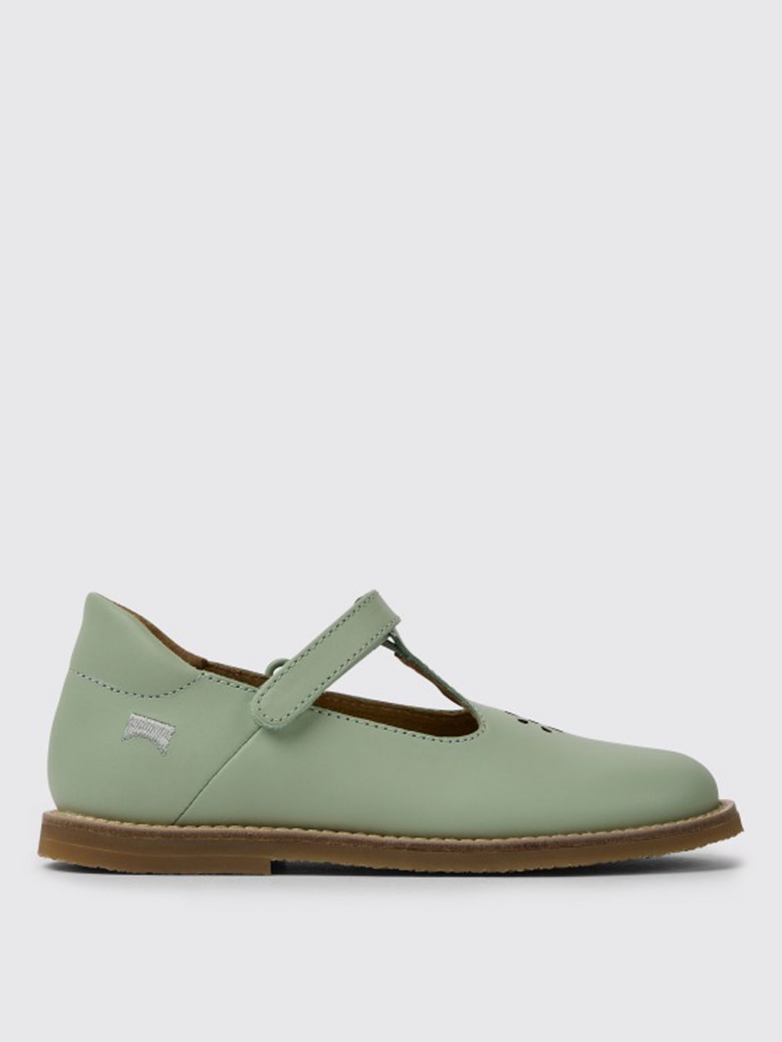 Camper Savina girl's shoes in calfskin