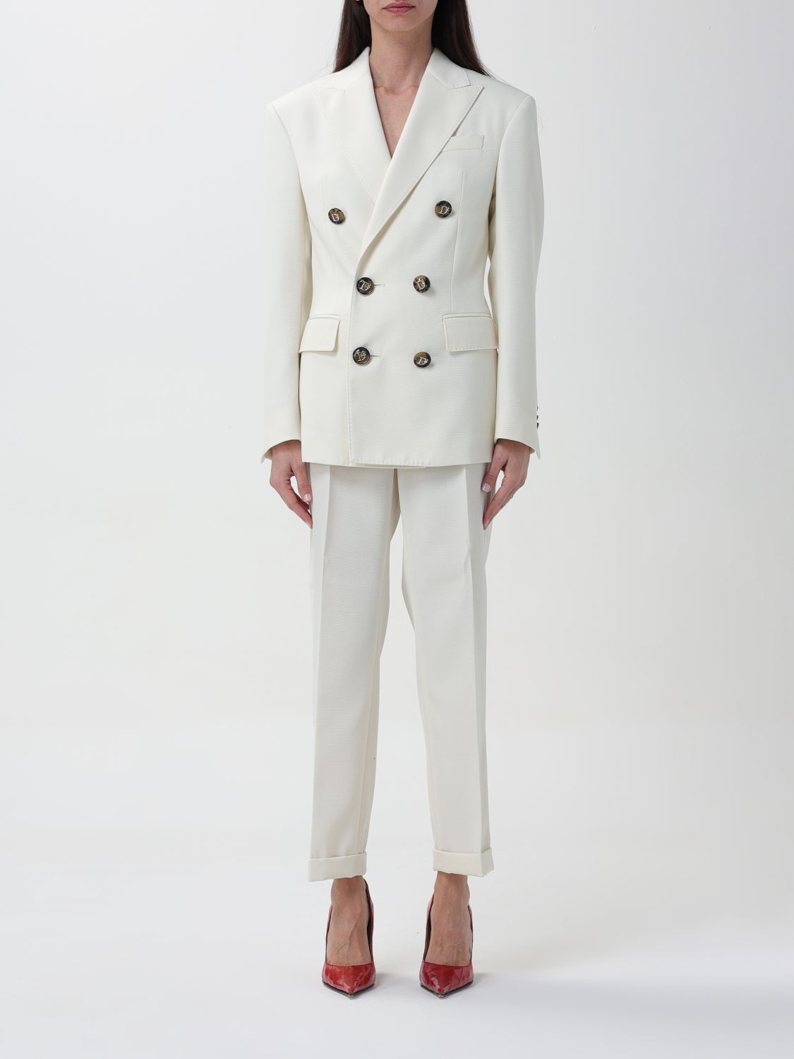 Dsquared2 Suit DSQUARED2 Woman colour Yellow Cream