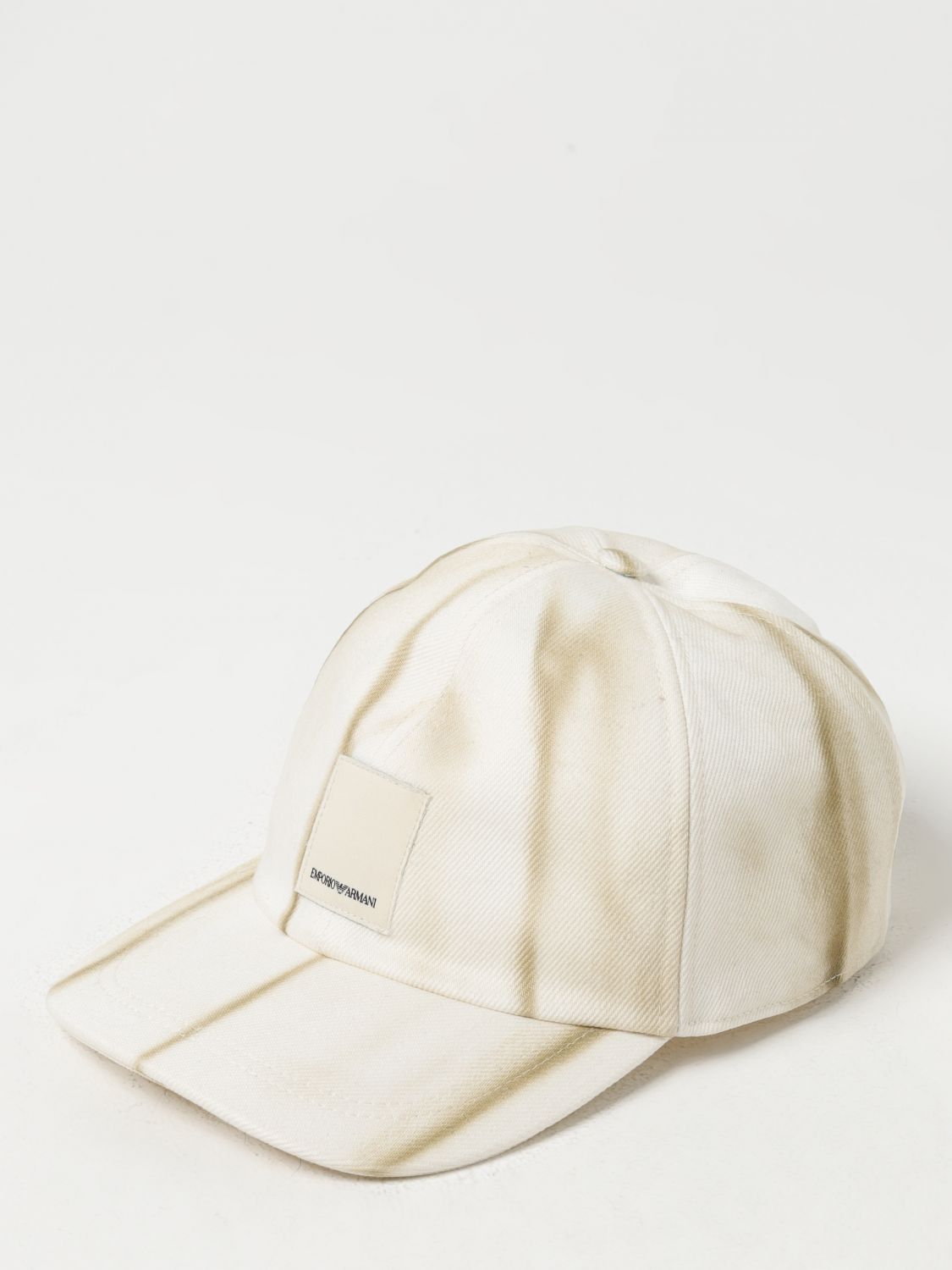 Emporio Armani Hat EMPORIO ARMANI Men colour Yellow Cream