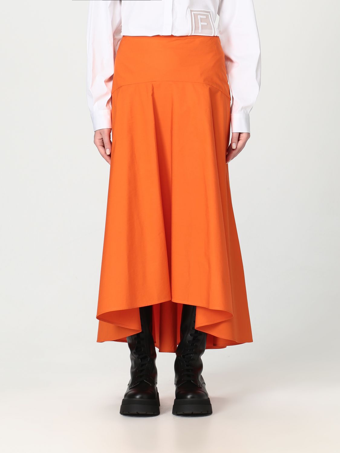 Fabiana Filippi Skirt FABIANA FILIPPI Woman colour Orange