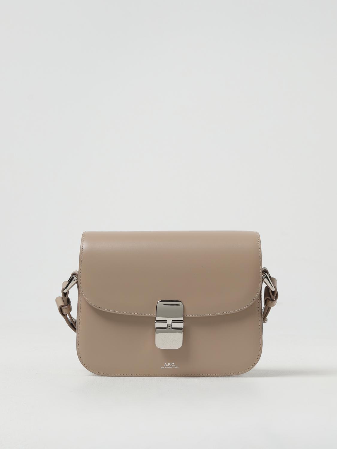 A.P.C. Mini Bag A. P.C. Woman color Beige