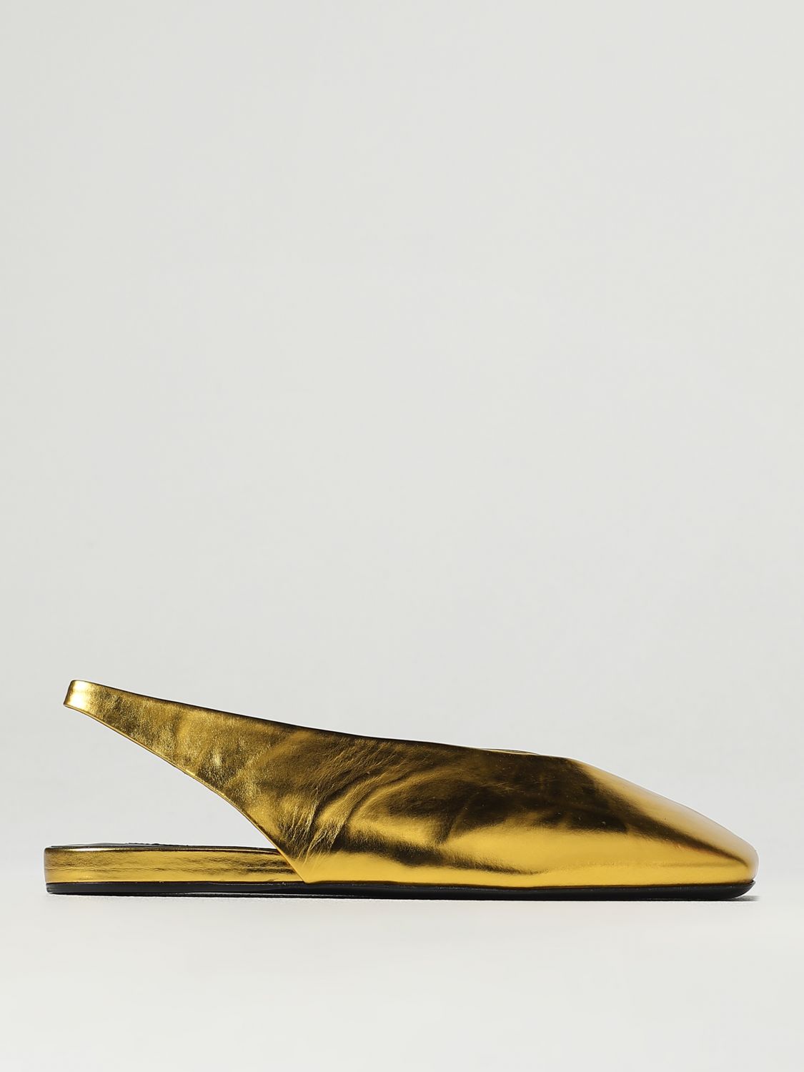 Jil Sander Ballet Pumps JIL SANDER Woman colour Gold