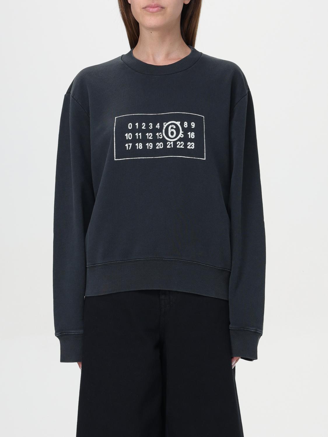 MM6 Maison Margiela Sweatshirt MM6 MAISON MARGIELA Woman color Black