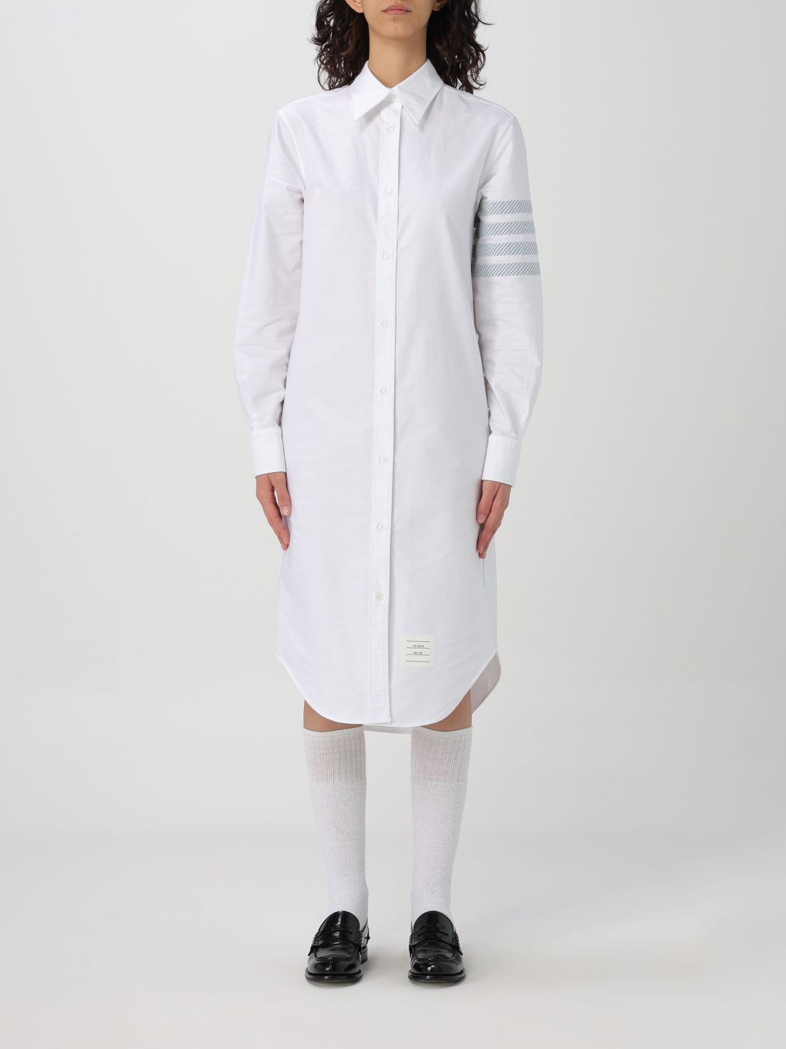 Thom Browne Dress THOM BROWNE Woman colour White