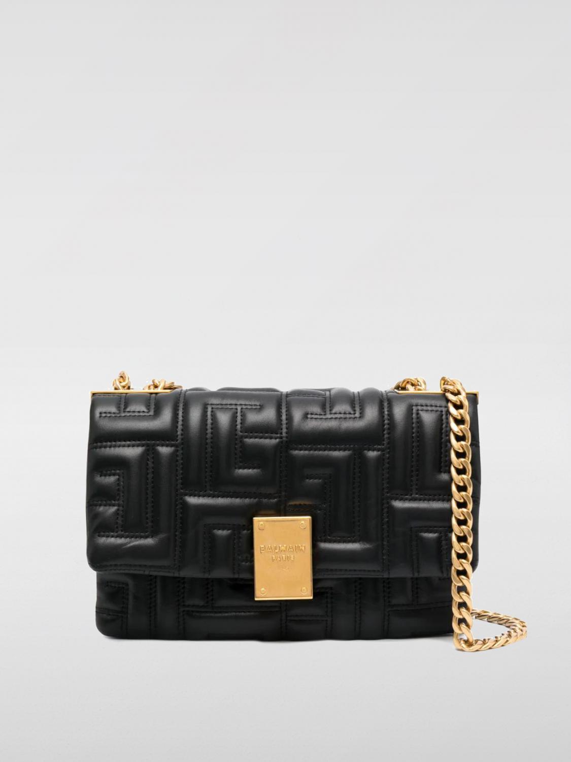 Balmain Crossbody Bags BALMAIN Woman color Black