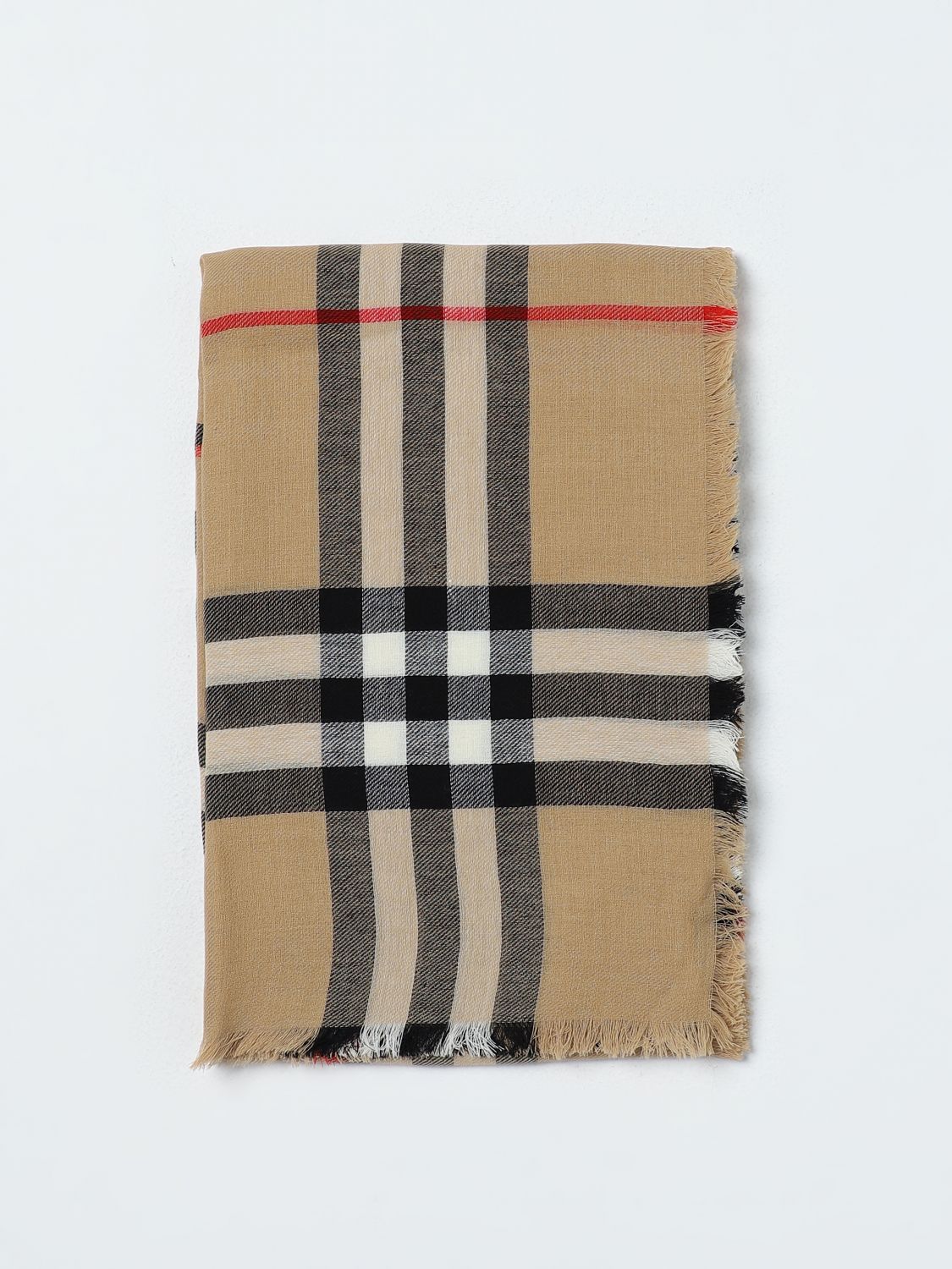 Burberry Scarf BURBERRY Woman colour Multicolor