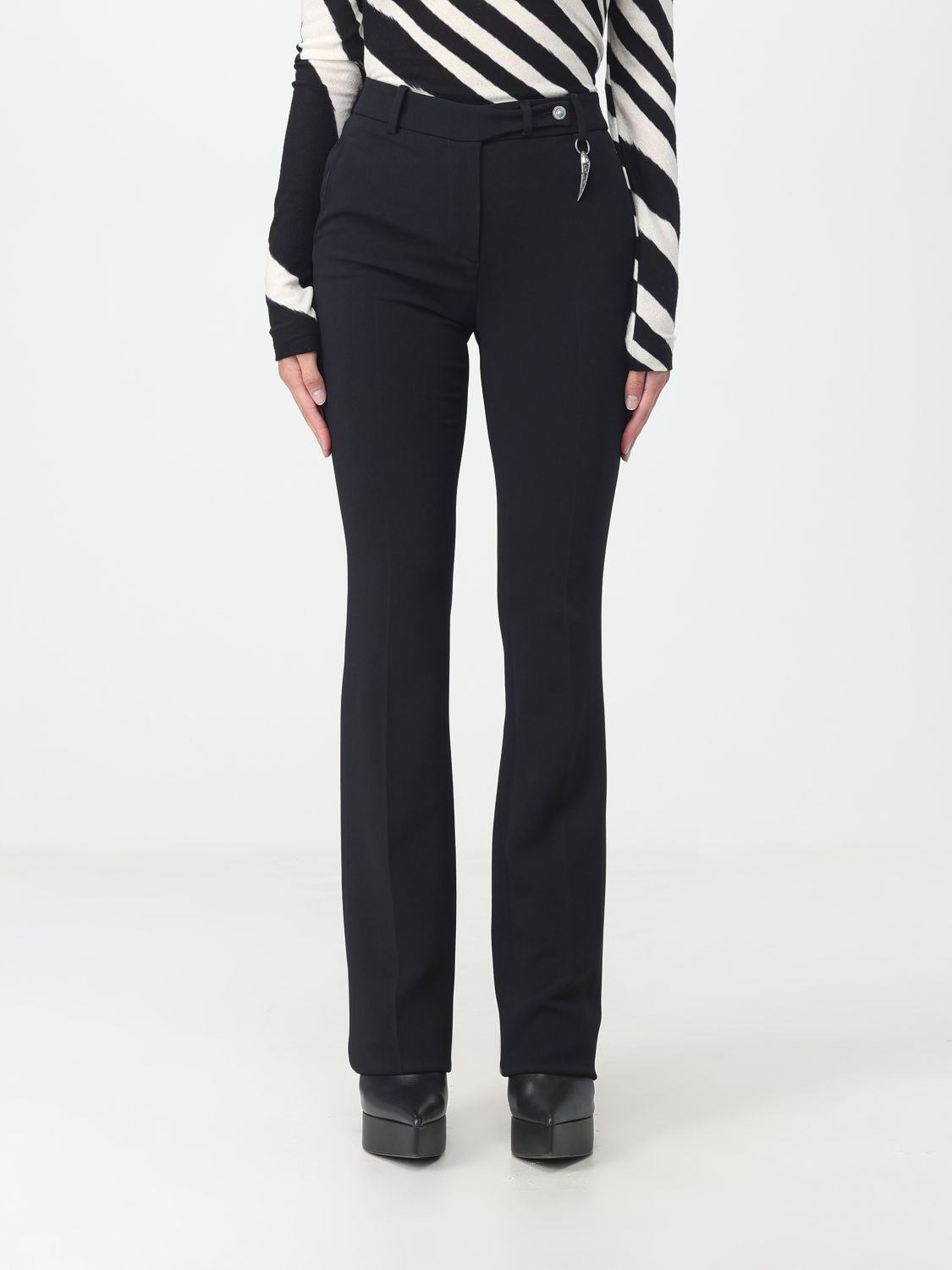 Roberto Cavalli Trousers ROBERTO CAVALLI Woman colour Black