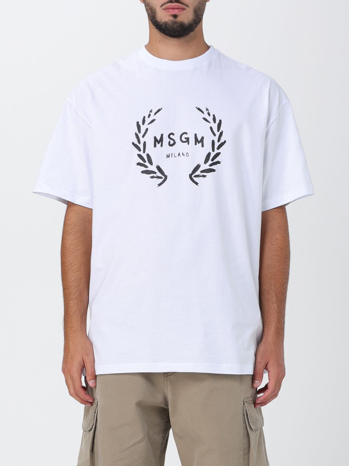 Msgm T-Shirt MSGM Men colour White