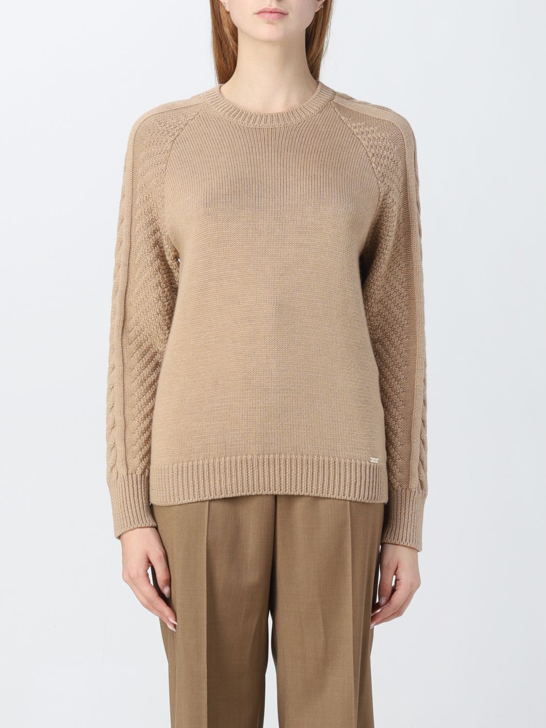 Fay Jumper FAY Woman colour Camel