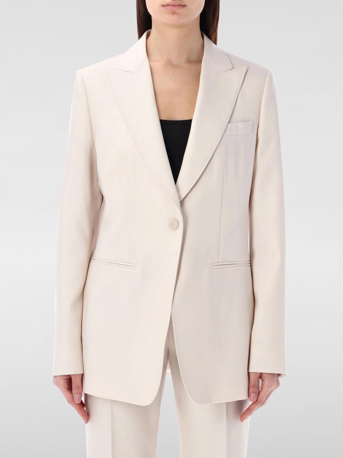 Max Mara Blazer MAX MARA Woman color White