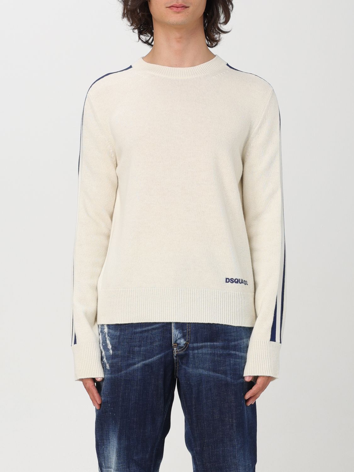 Dsquared2 Sweater DSQUARED2 Men color Cream