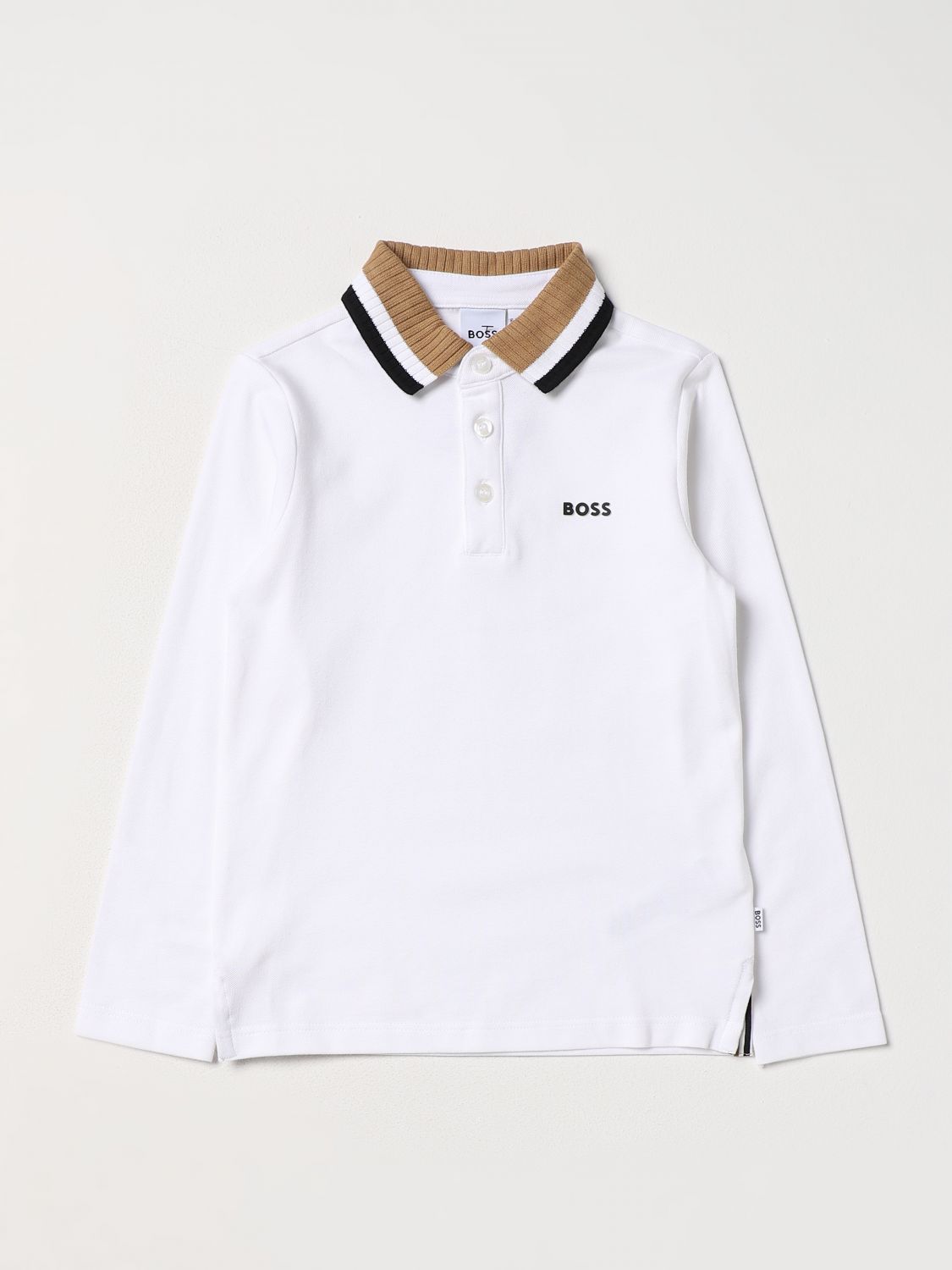 Boss Kidswear Polo Shirt BOSS KIDSWEAR Kids colour White