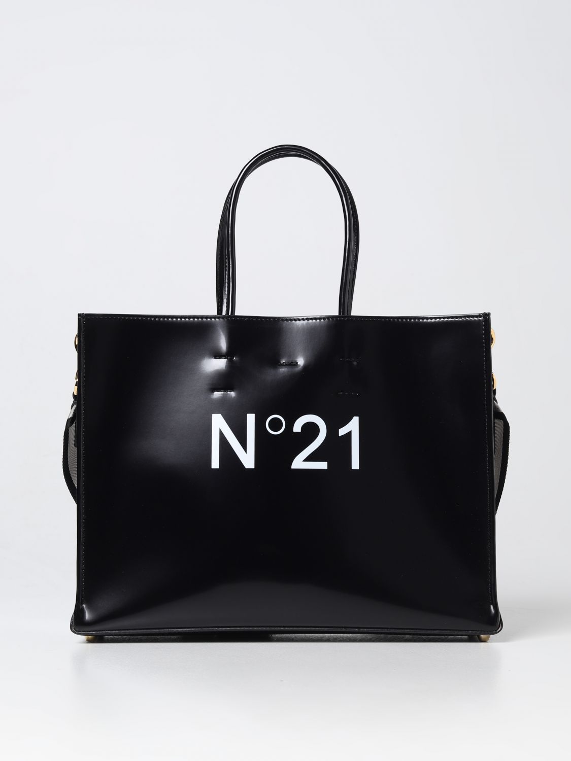 N° 21 Tote Bags N° 21 Woman colour Black