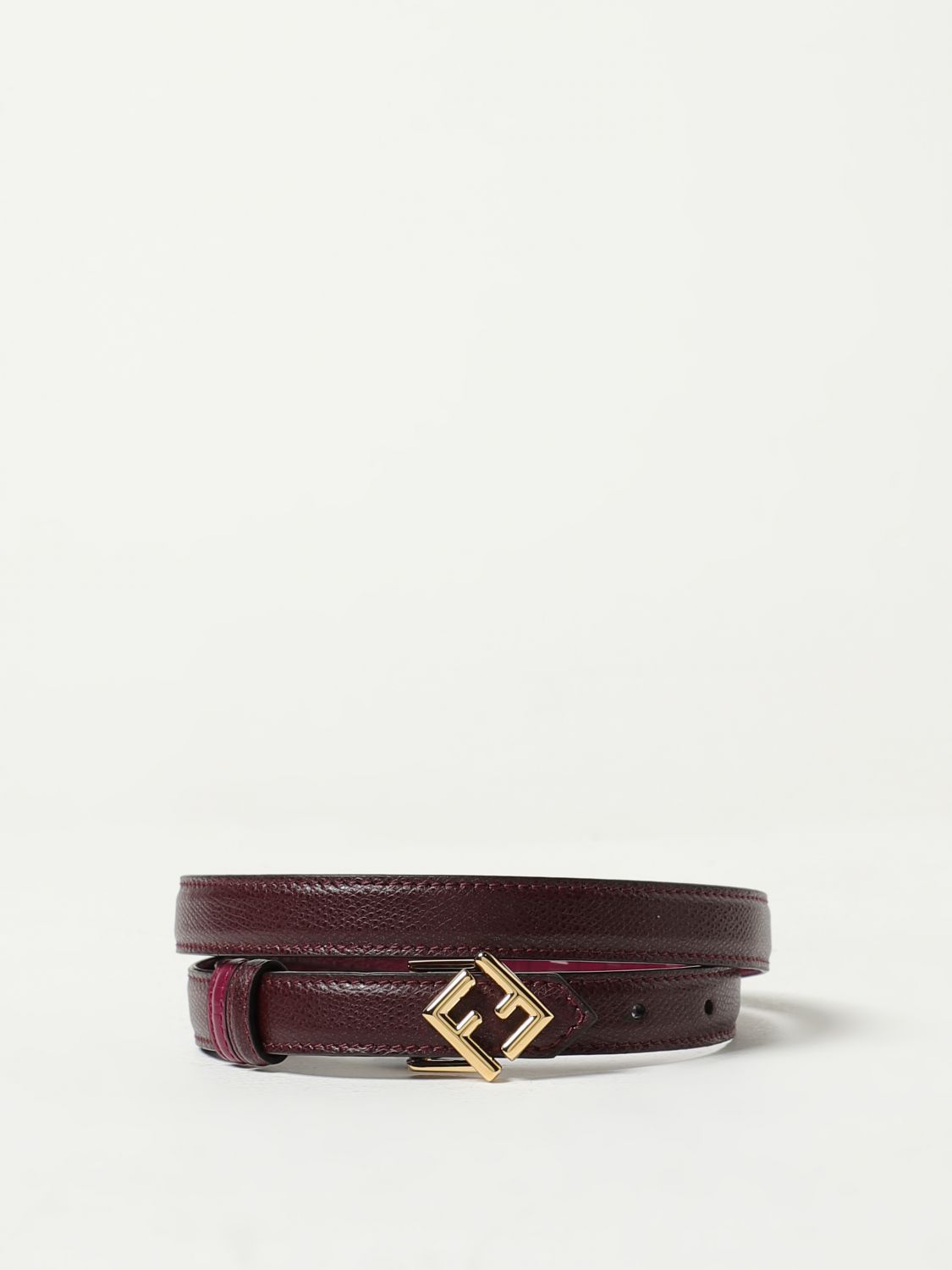 FENDI Belt FENDI Woman colour Red