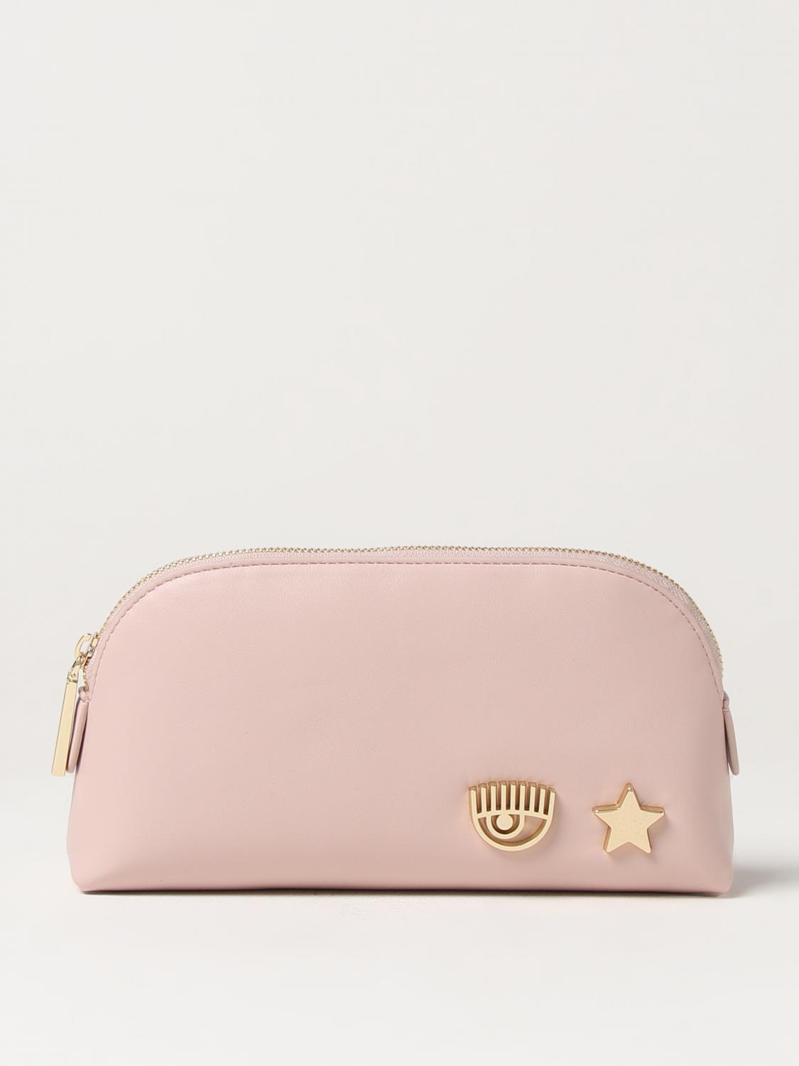 CHIARA FERRAGNI Cosmetic Case CHIARA FERRAGNI Woman colour Beige