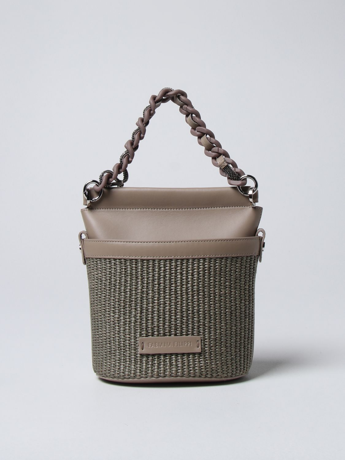 Fabiana Filippi Mini Bag FABIANA FILIPPI Woman colour Dove Grey