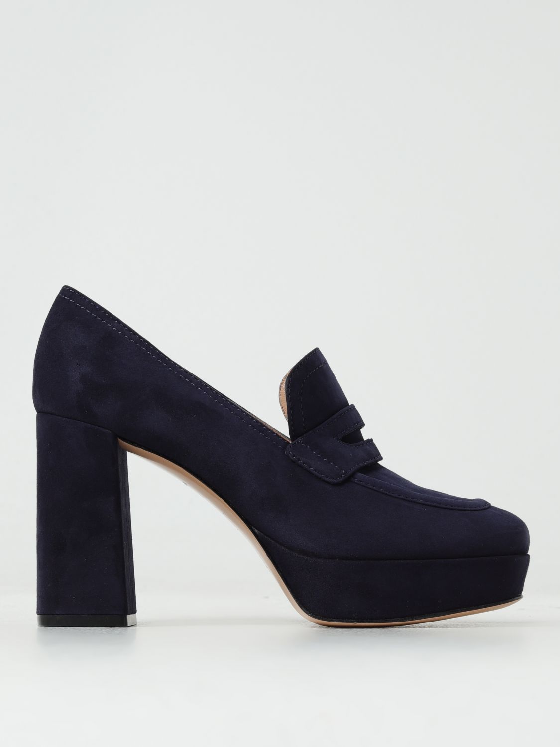 Gianvito Rossi High Heel Shoes GIANVITO ROSSI Woman colour Blue