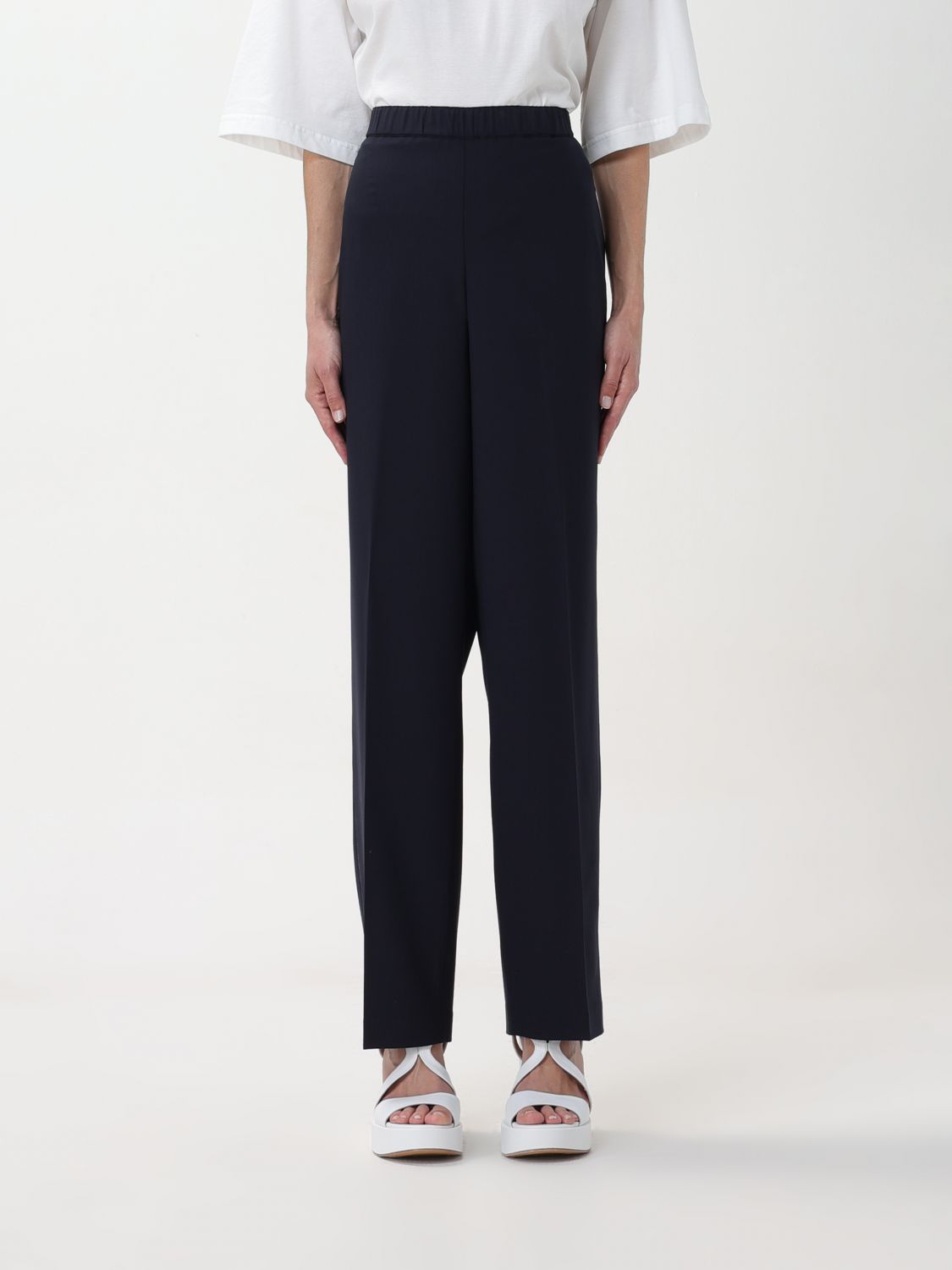 Fabiana Filippi Trousers FABIANA FILIPPI Woman colour Navy