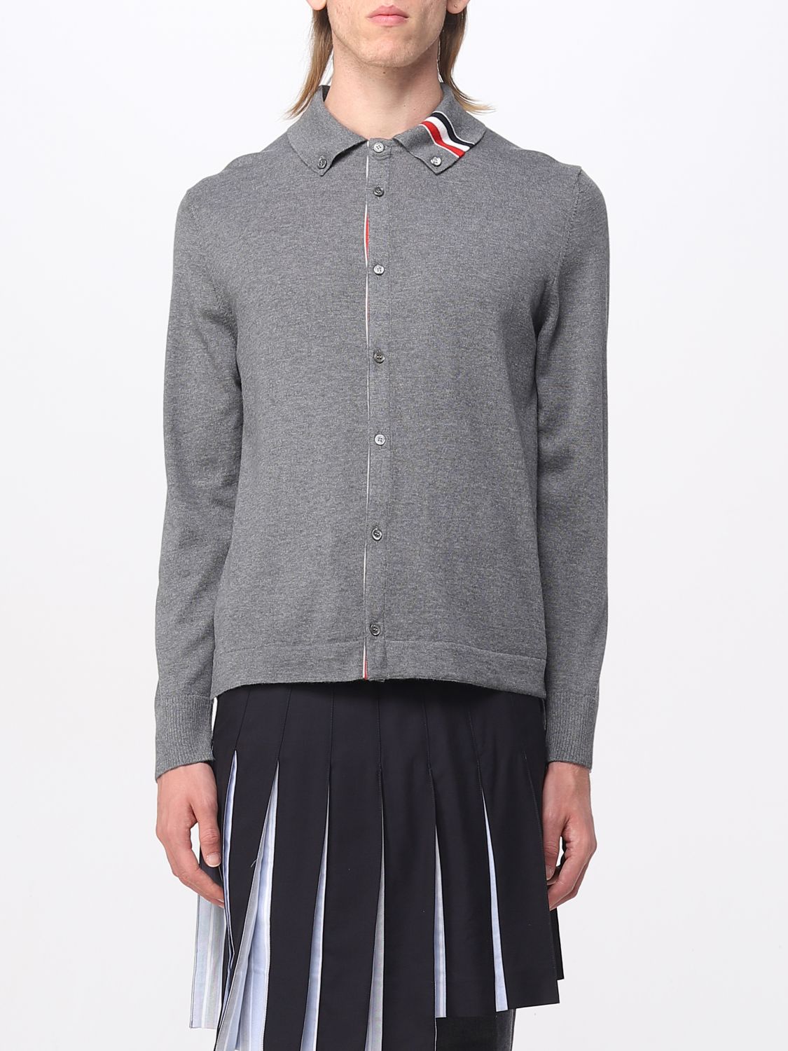 Thom Browne Shirt THOM BROWNE Men colour Grey